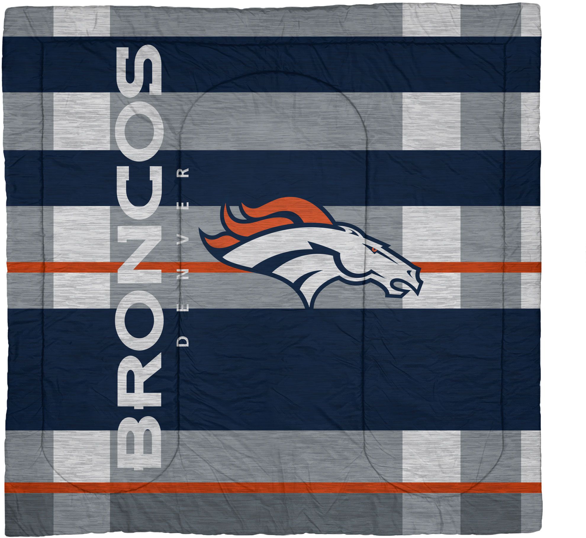 Pegasus Sports Denver Broncos 3-Piece Queen Bedding Set