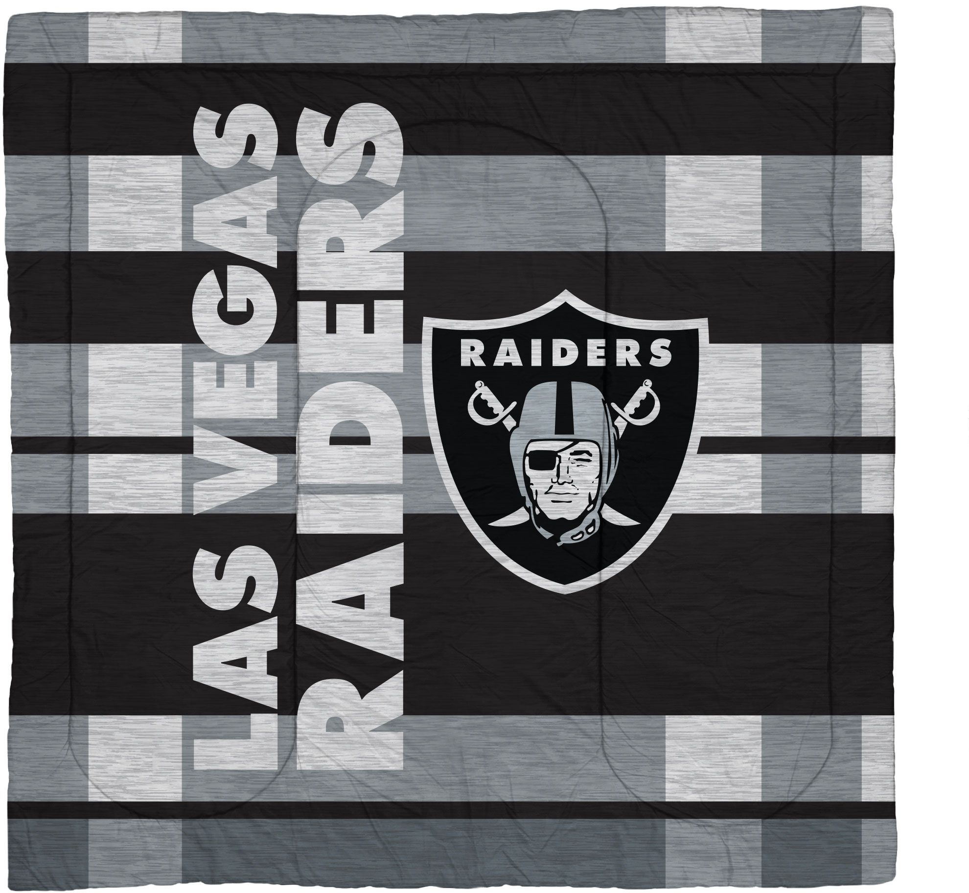 Pegasus Sports Oakland Raiders 3-Piece Queen Bedding Set