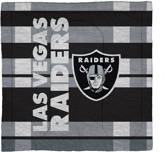 Las Vegas Raiders Four-Piece Queen Sheet Set