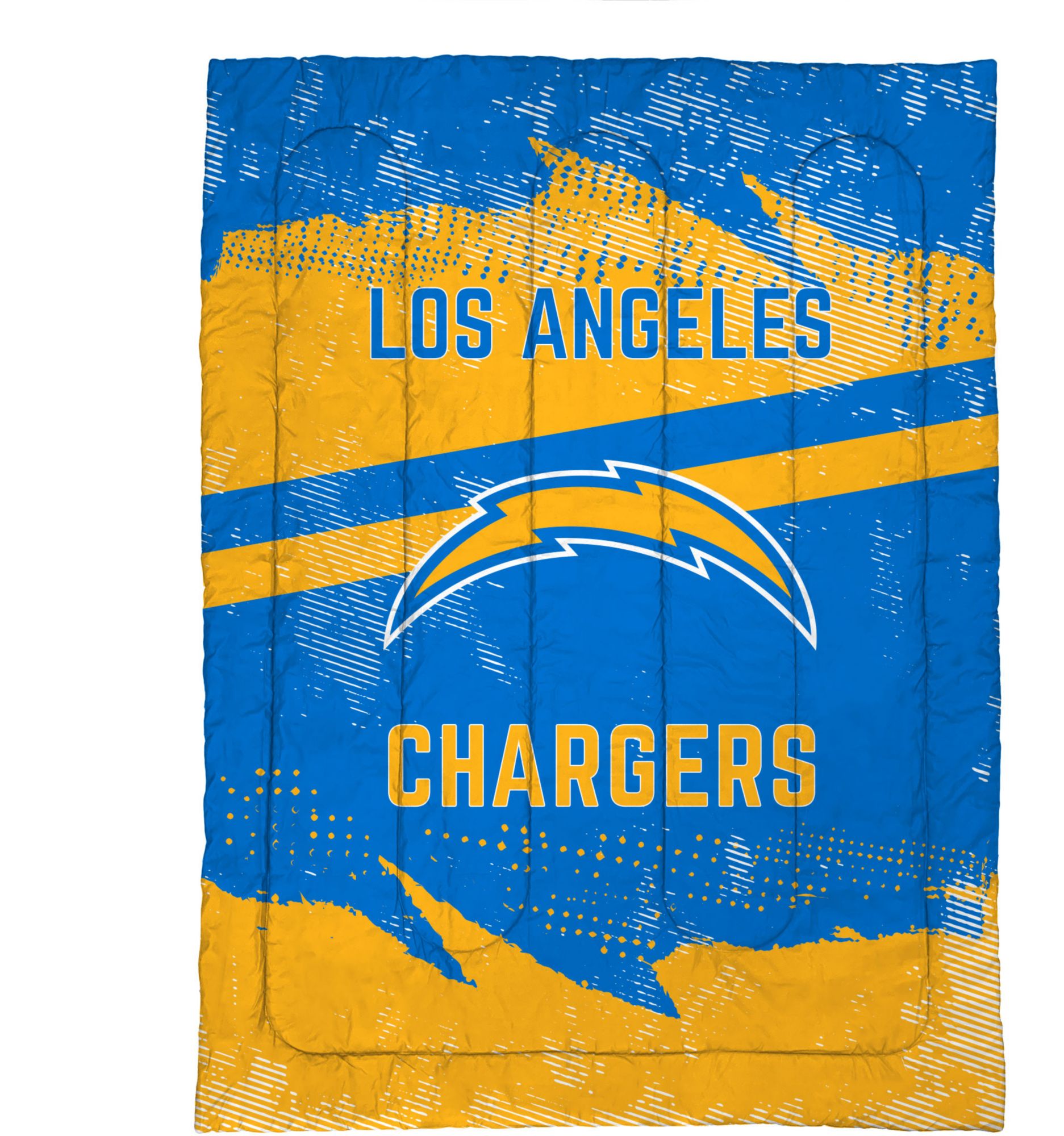 Pegasus Sports Los Angeles Chargers 4-Piece Twin Bedding Set