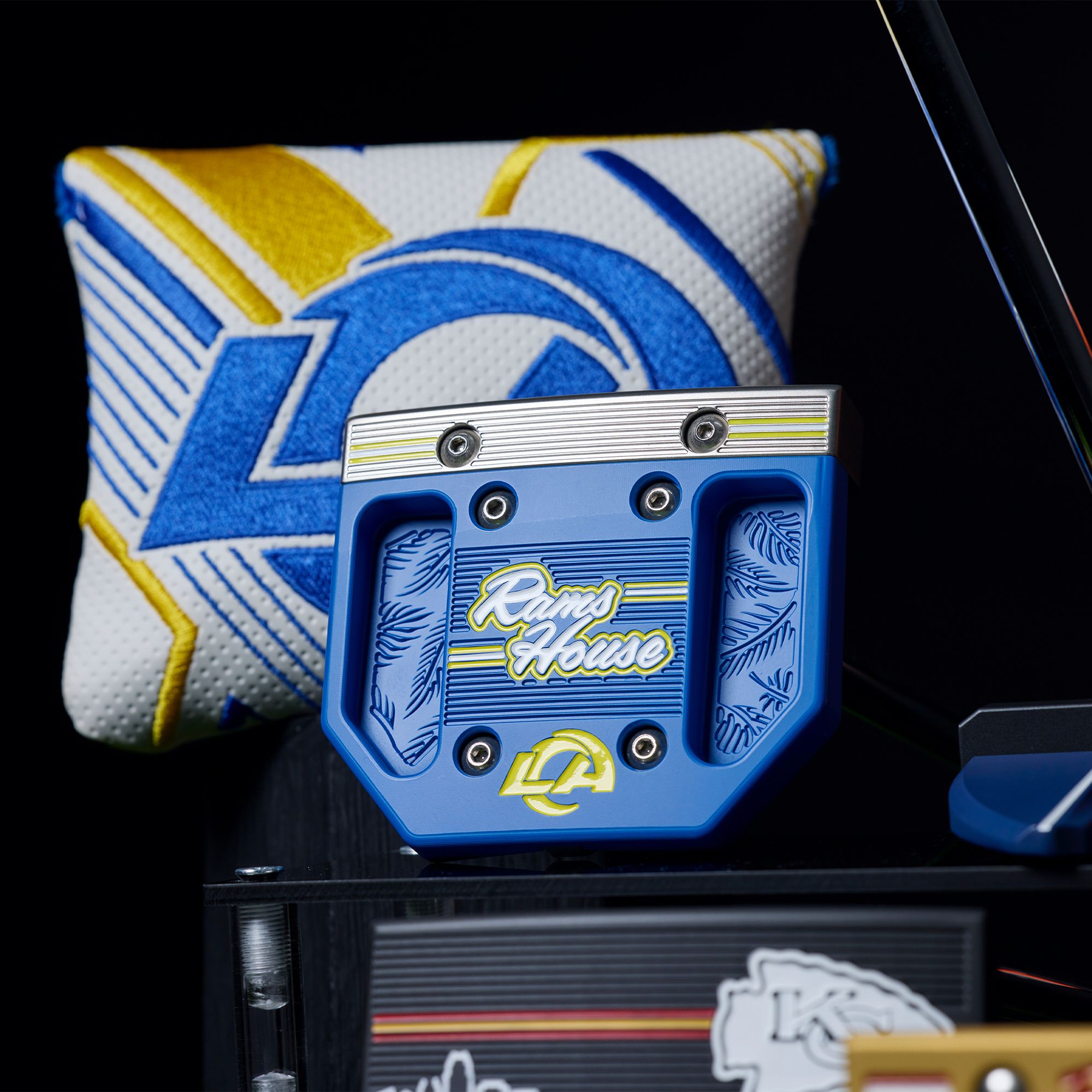 Bettinardi Los Angeles Rams "Rams House" Two-Tone Antidote SB2 Putter product image