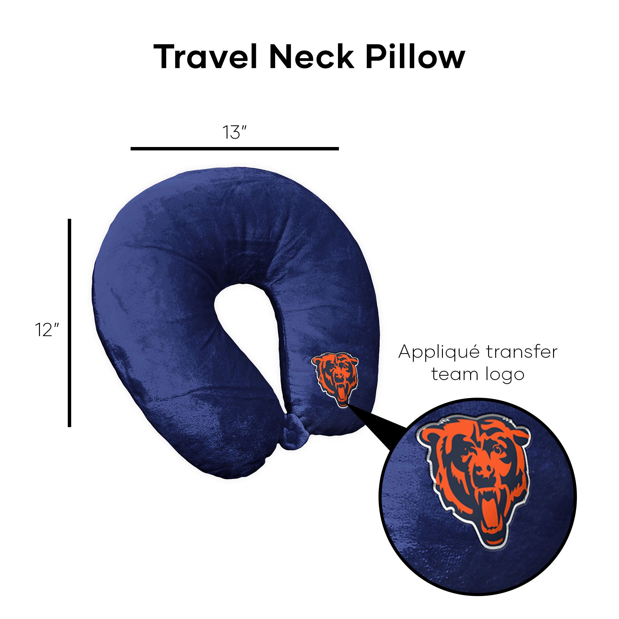 TheNorthwest Chicago Bears Neck Pillow product image