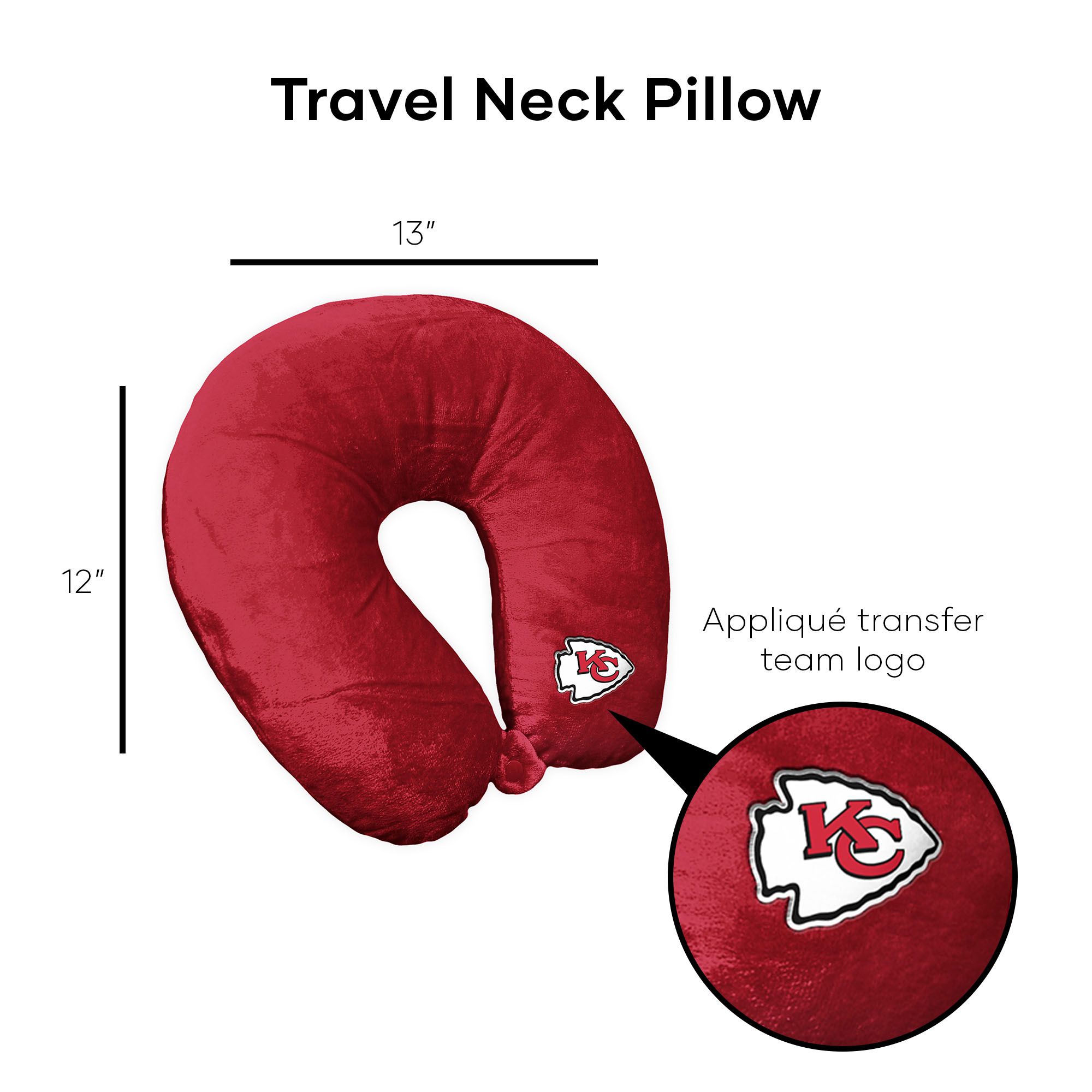 TheNorthwest Kansas City Chiefs Neck Pillow product image