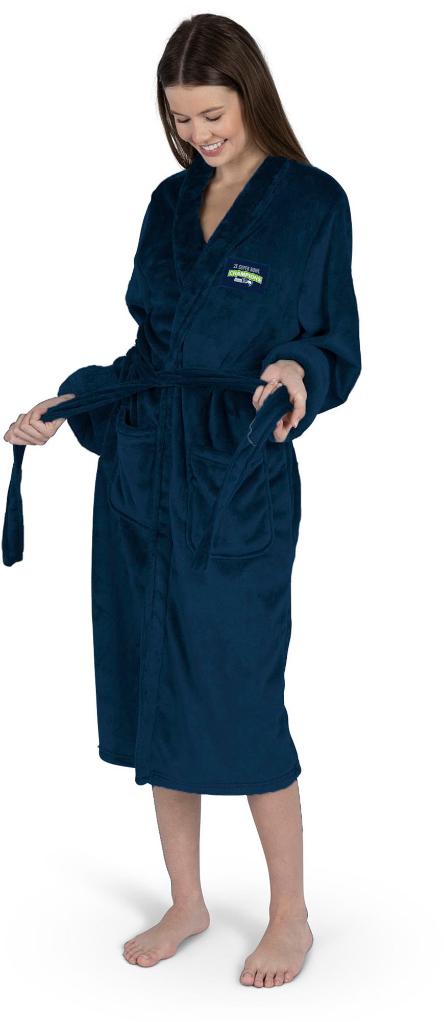 Northwest 2025-26 Super Bowl LX Champions Seattle Seahawks S/M Fog Robe product image