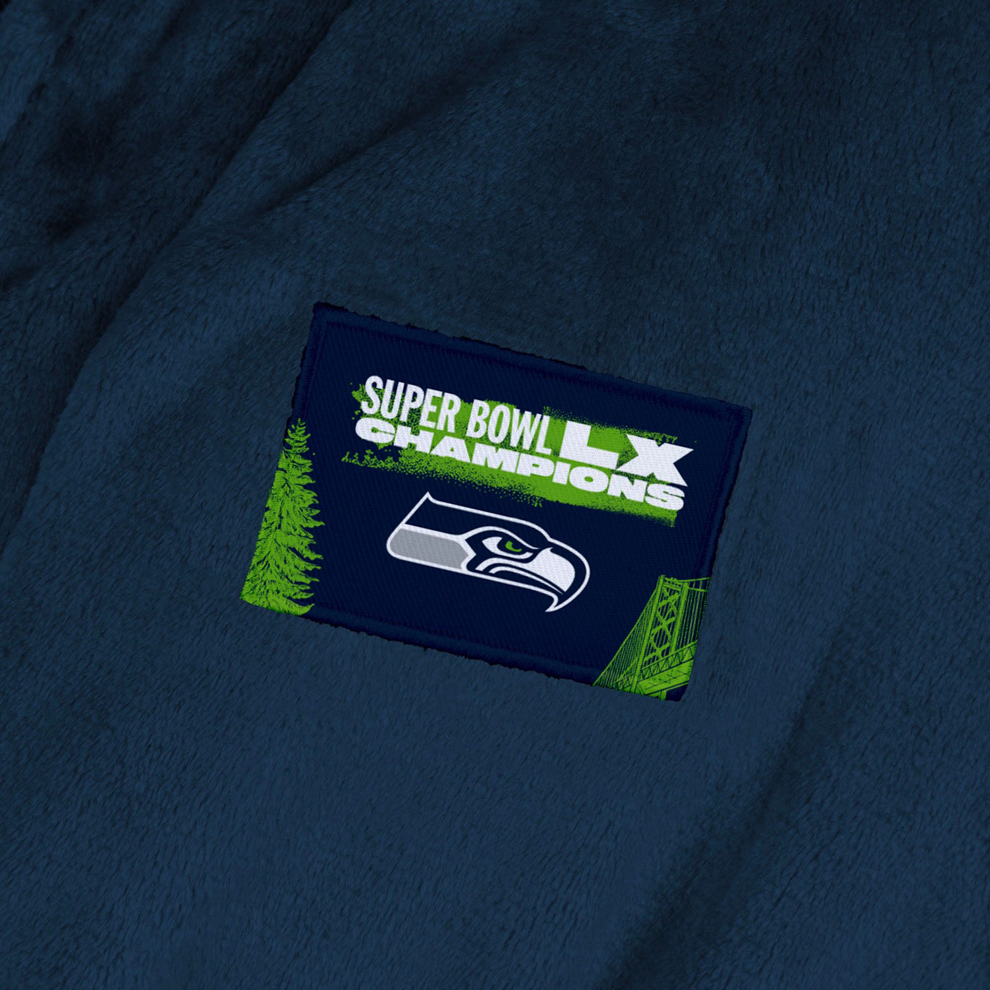Northwest 2025-26 Super Bowl LX Champions Seattle Seahawks S/M Hub Robe product image