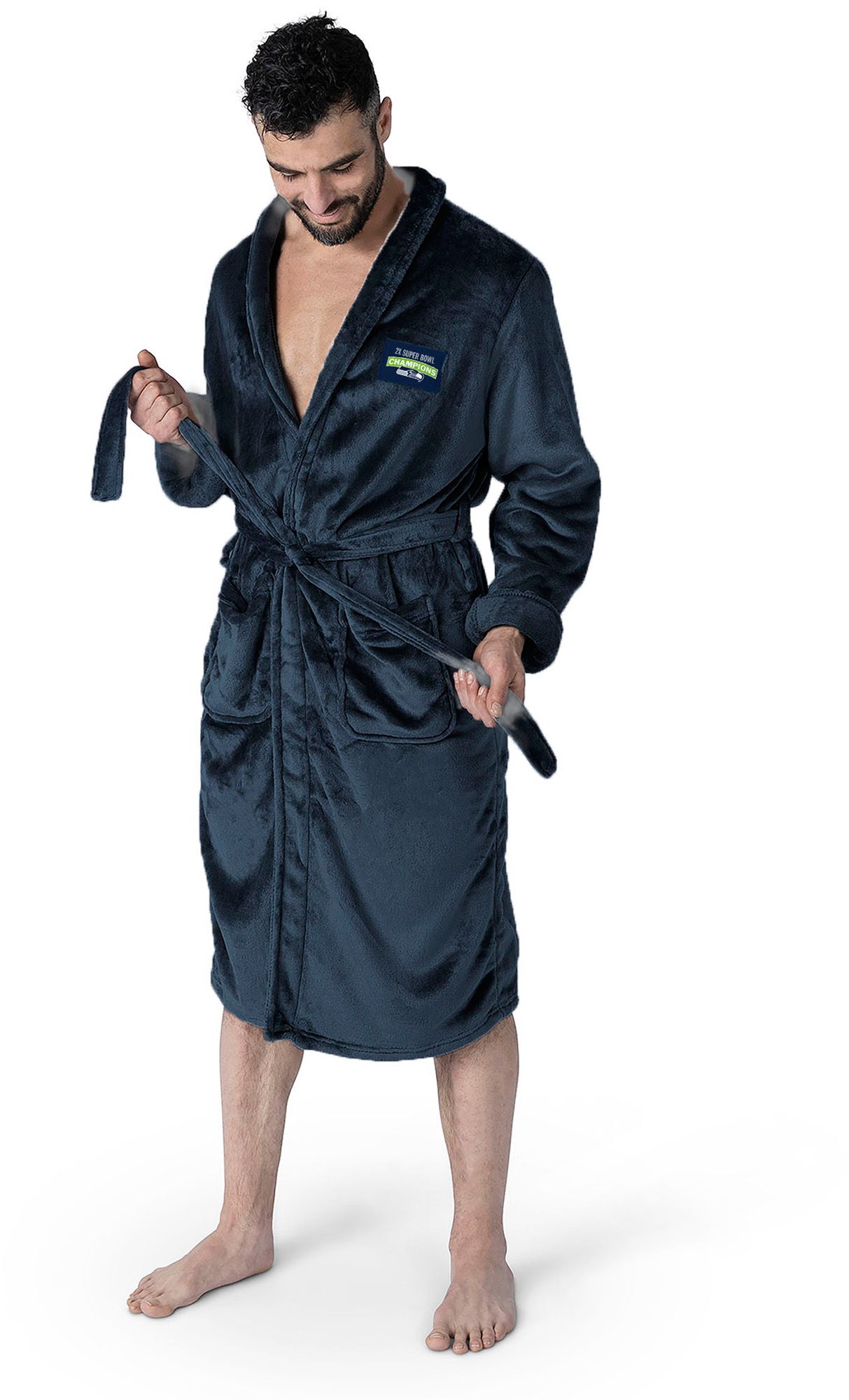 Northwest 2025-26 Super Bowl LX Champions Seattle Seahawks L/XL Fog Robe product image