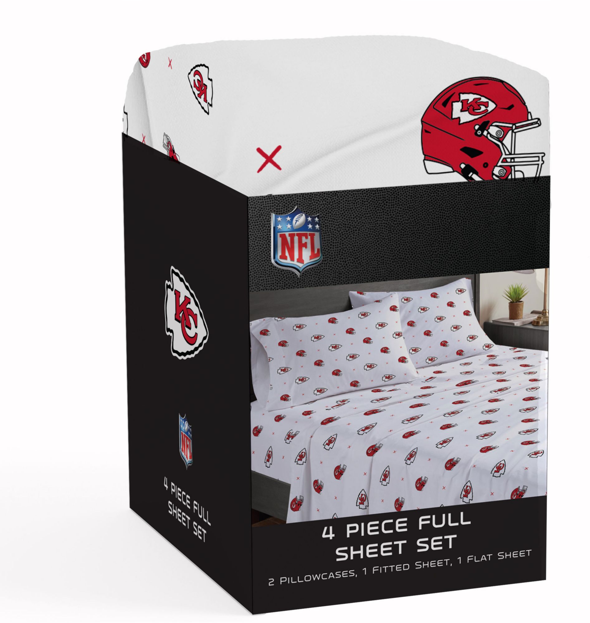 Pegasus Sports Kansas City Chiefs Sheet Set product image