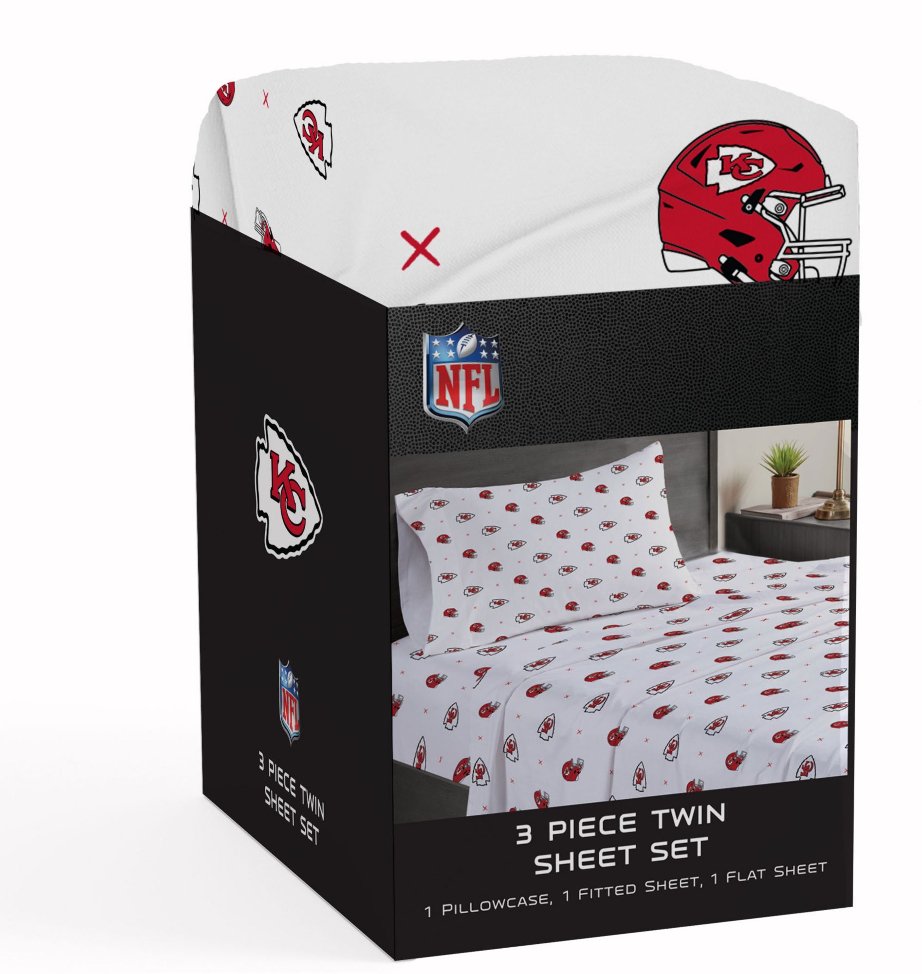 Pegasus Sports Kansas City Chiefs Sheet Set product image