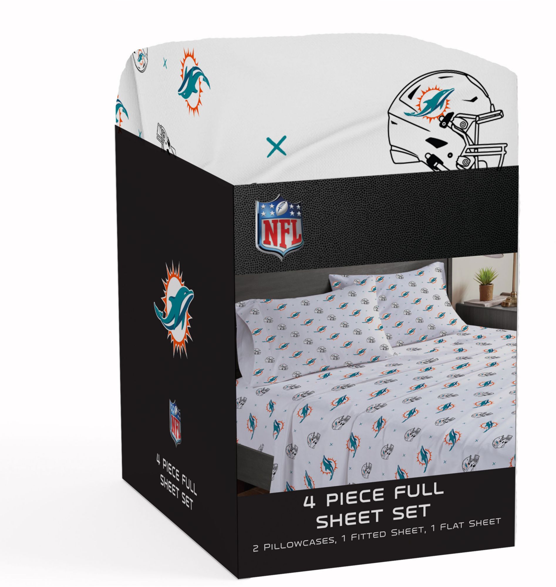 Pegasus Sports Miami Dolphins Sheet Set product image