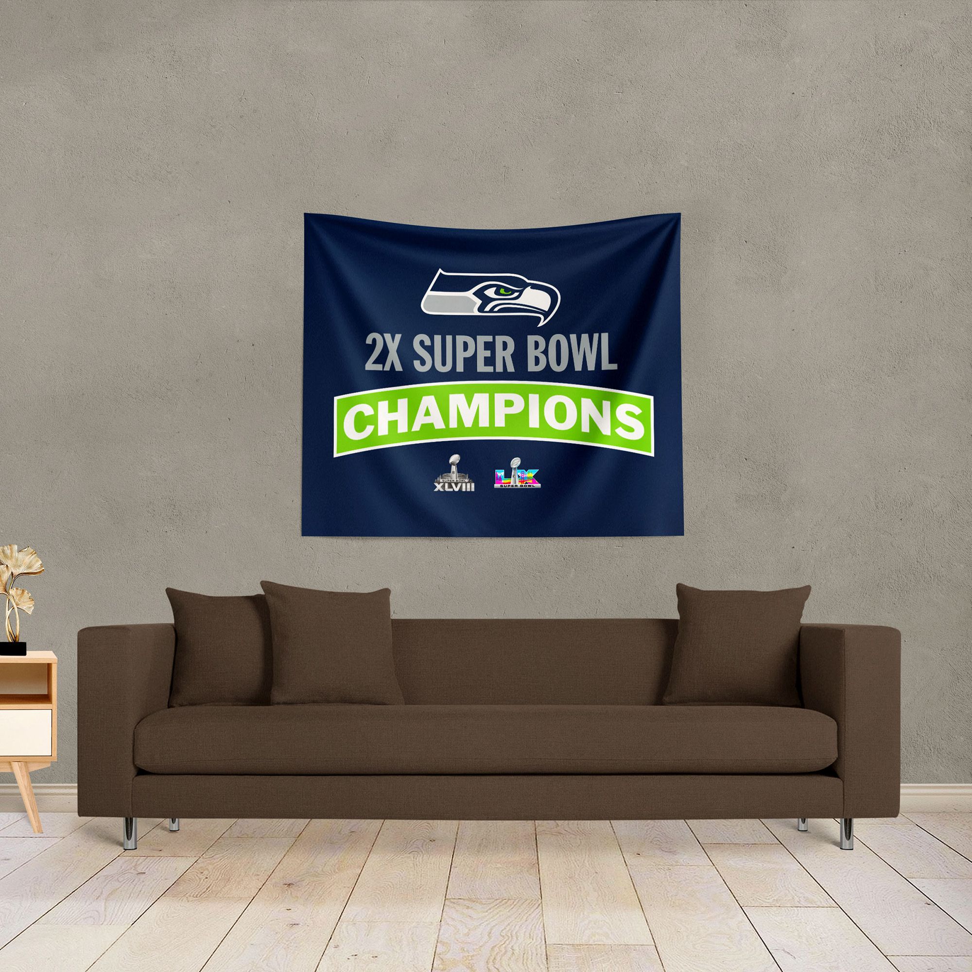 Northwest 2025-26 Super Bowl LX Champions Seattle Seahawks Grind Wall Hang product image
