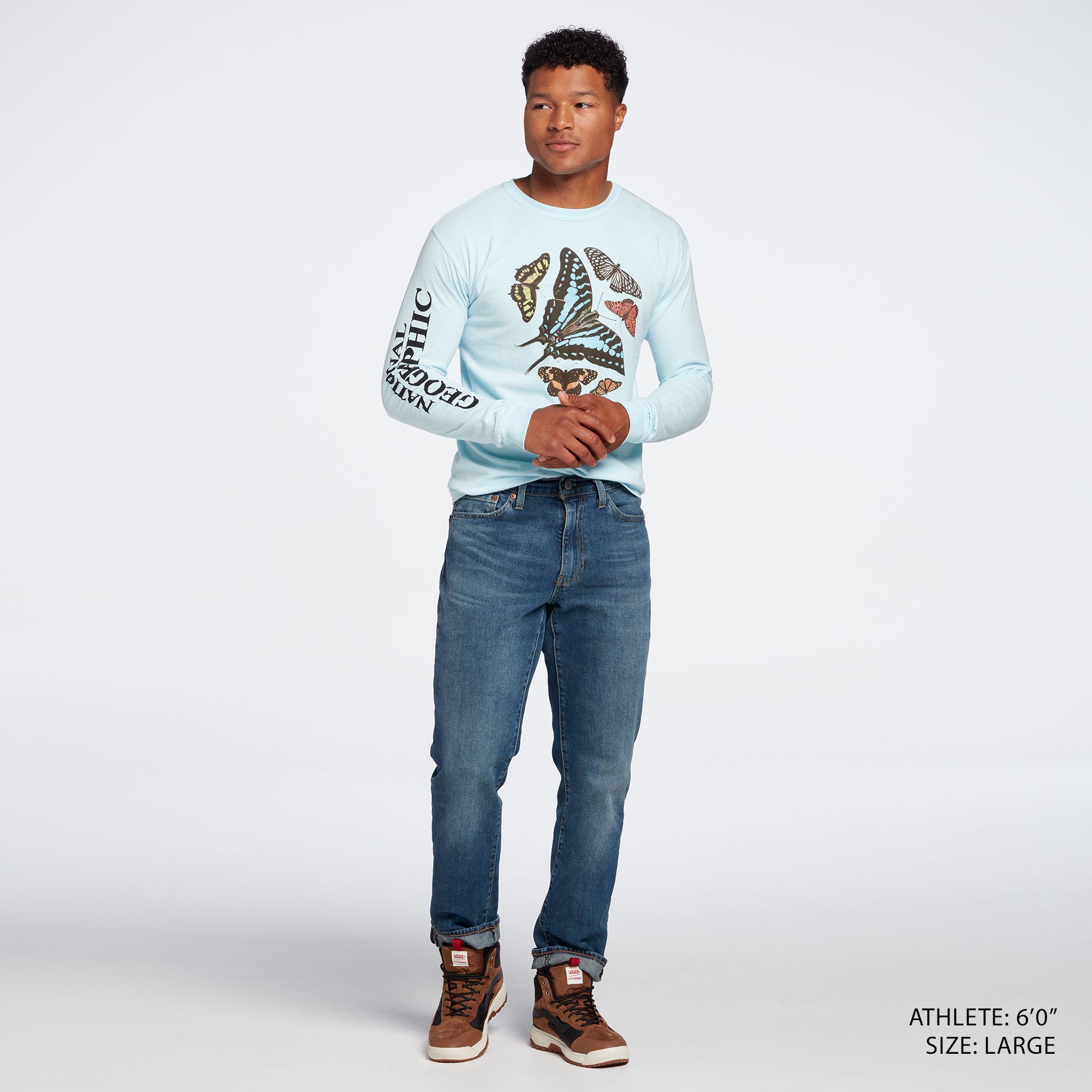 National Geographic x Parks Project Butterflies Specimens Long Sleeve T-Shirt product image