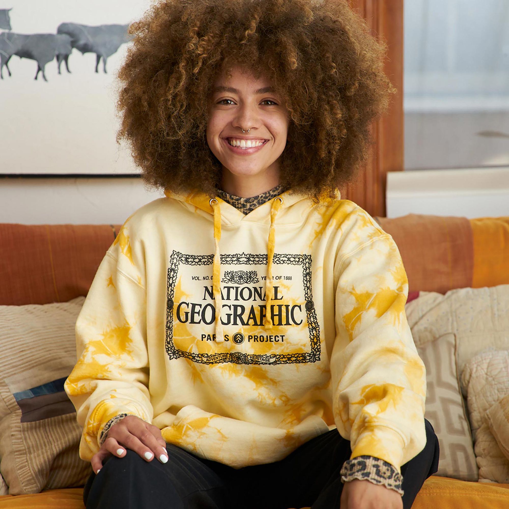 National Geographic x Parks Project Adult Legacy Tie Dye Hoodie product image