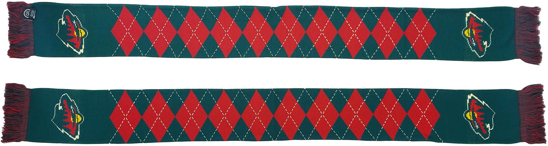 Ruffneck Scarves Minnesota Wild Argyle Scarf product image