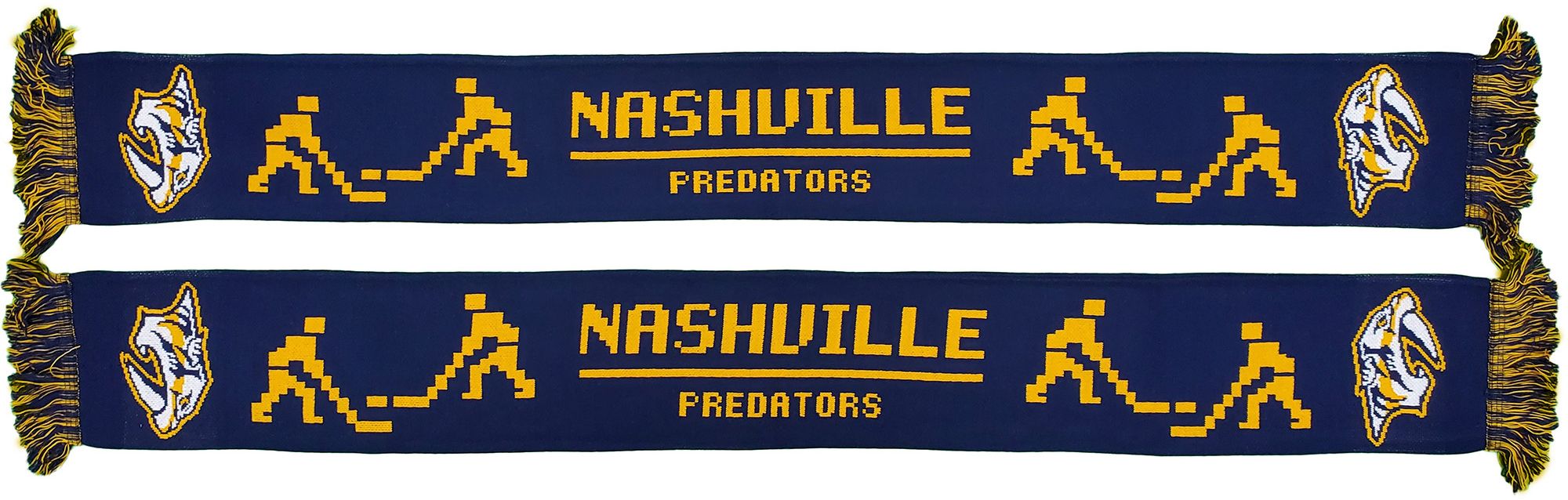 Ruffneck Scarves Nashville Predators 8-Bit Scarf product image