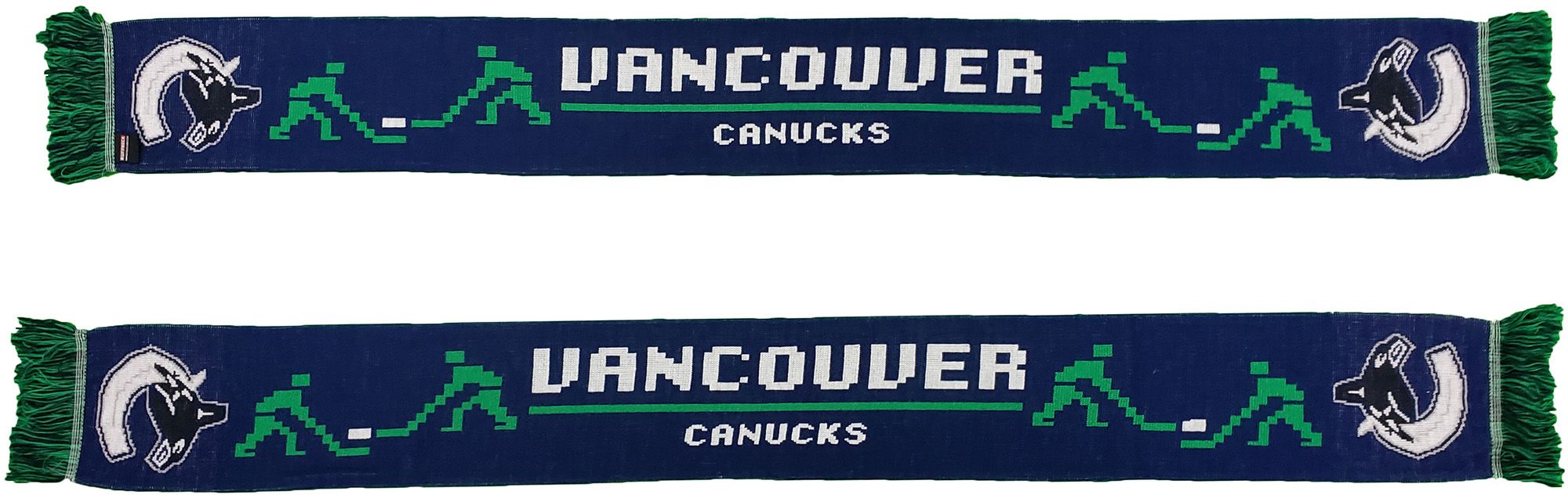 Ruffneck Scarves Vancouver Canucks 8-Bit Scarf product image