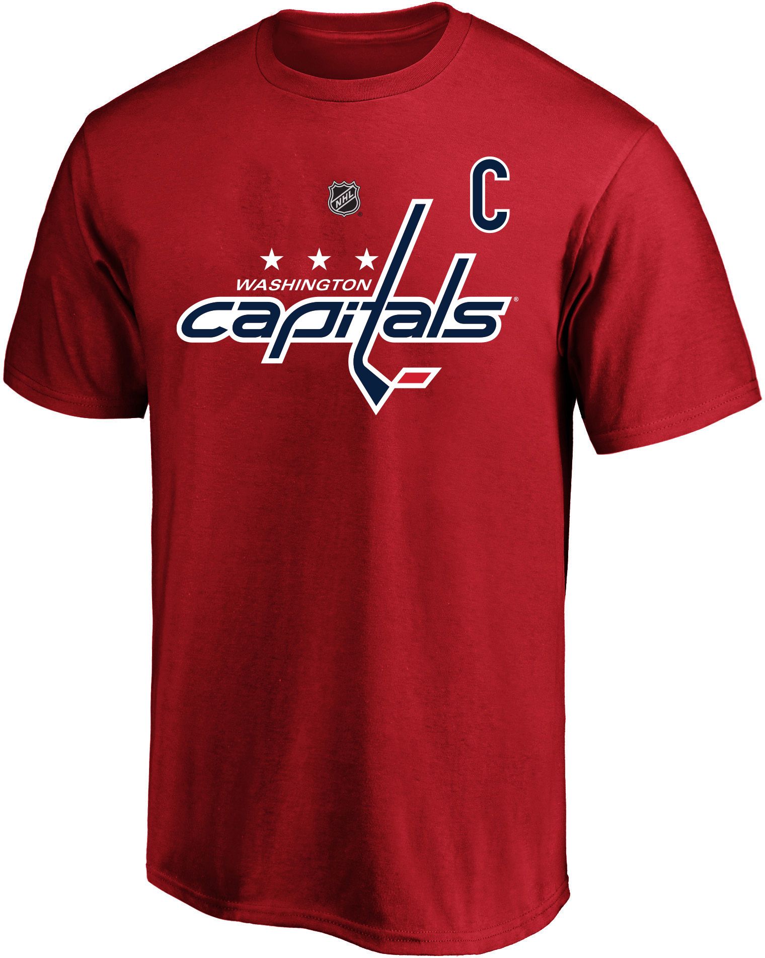 NHL Big & Tall Washington Capitals Alex Ovechkin #8 Red T-Shirt