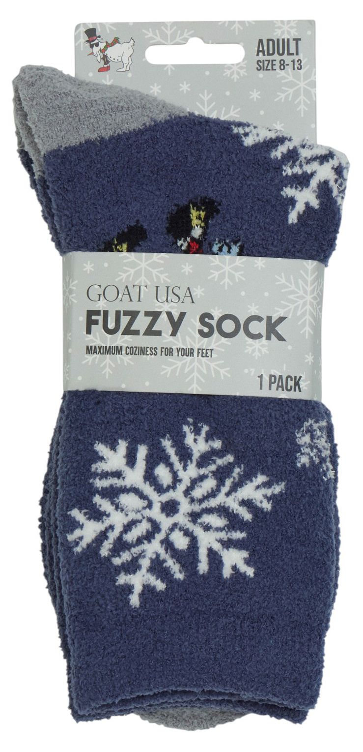 GOAT USA Nice Santa Fuzzy Socks - Adult product image