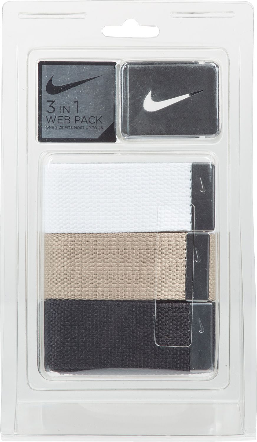 nike golf belt 3 pack