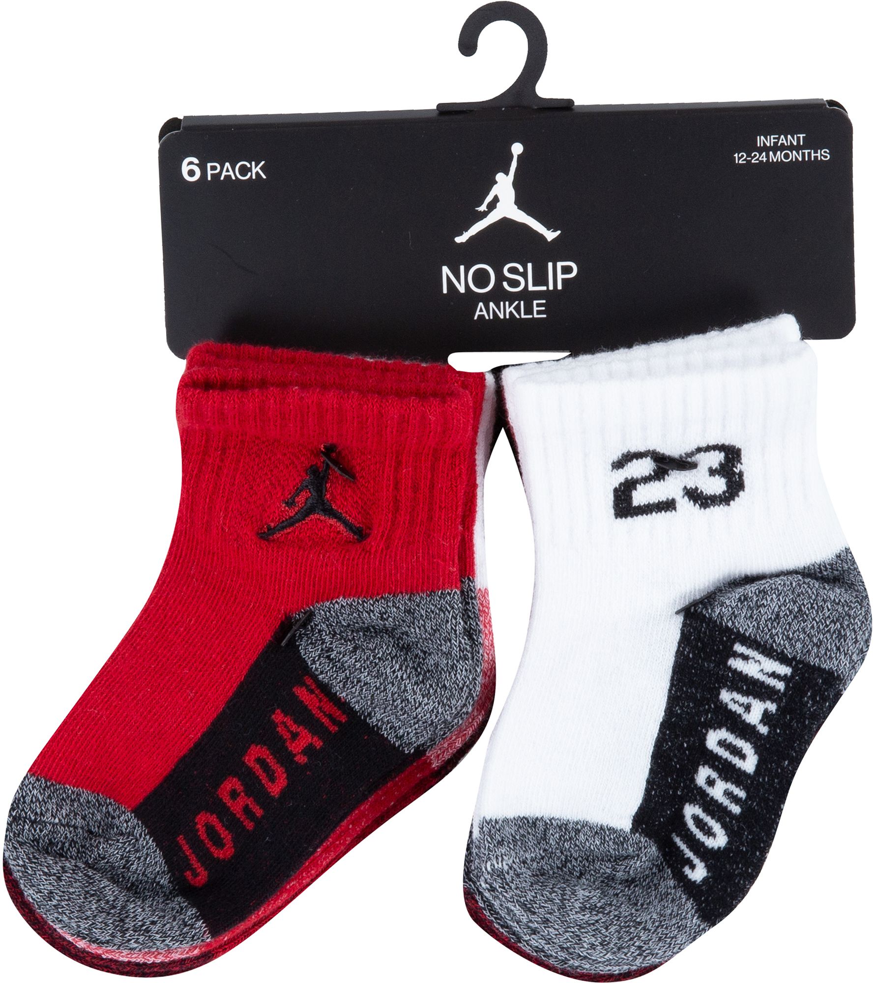 Jordan Toddler No Slip Ankle Socks - 6 Pack product image