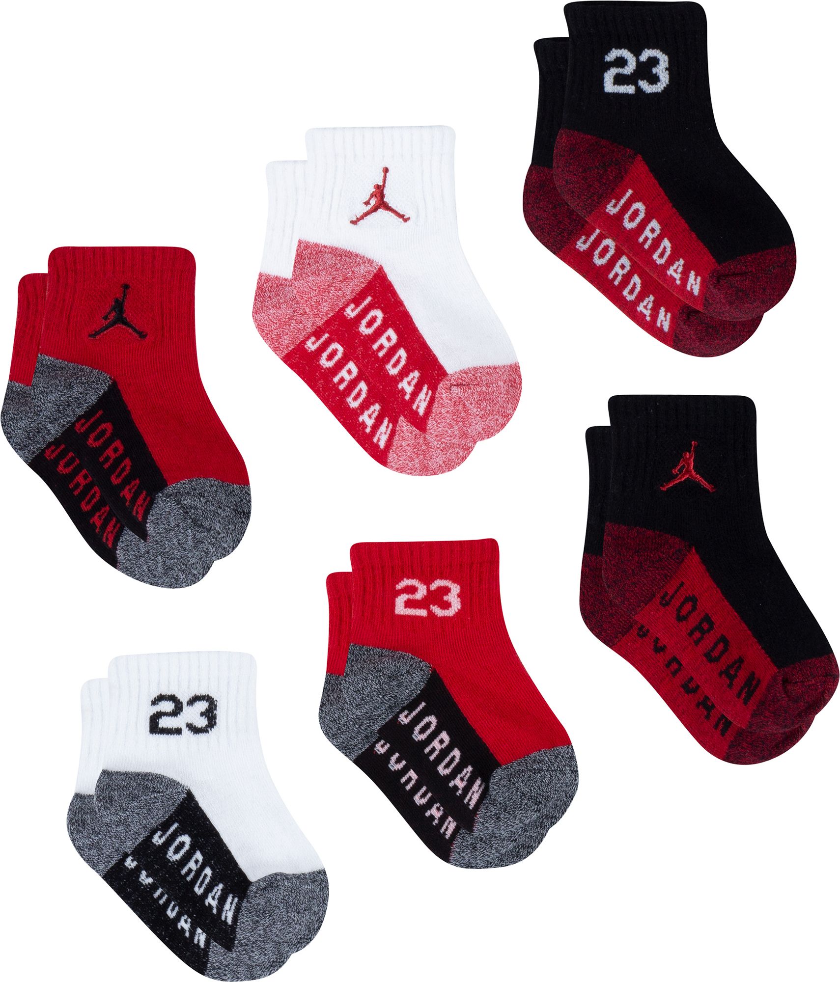 Jordan Toddler No Slip Ankle Socks - 6 Pack product image