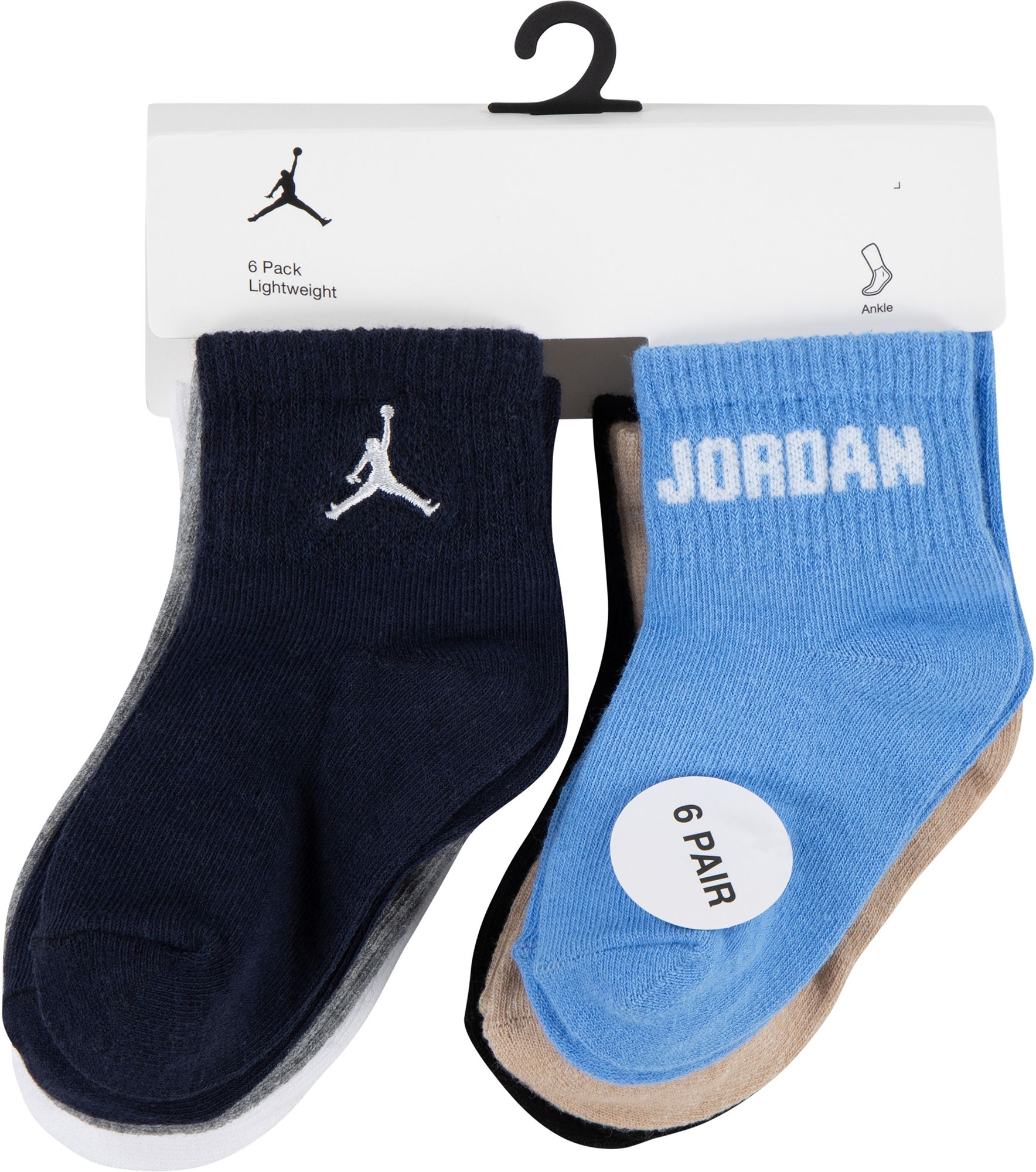 Jordan Toddler Everyday Essentials Ankle Socks - 6 Pack product image