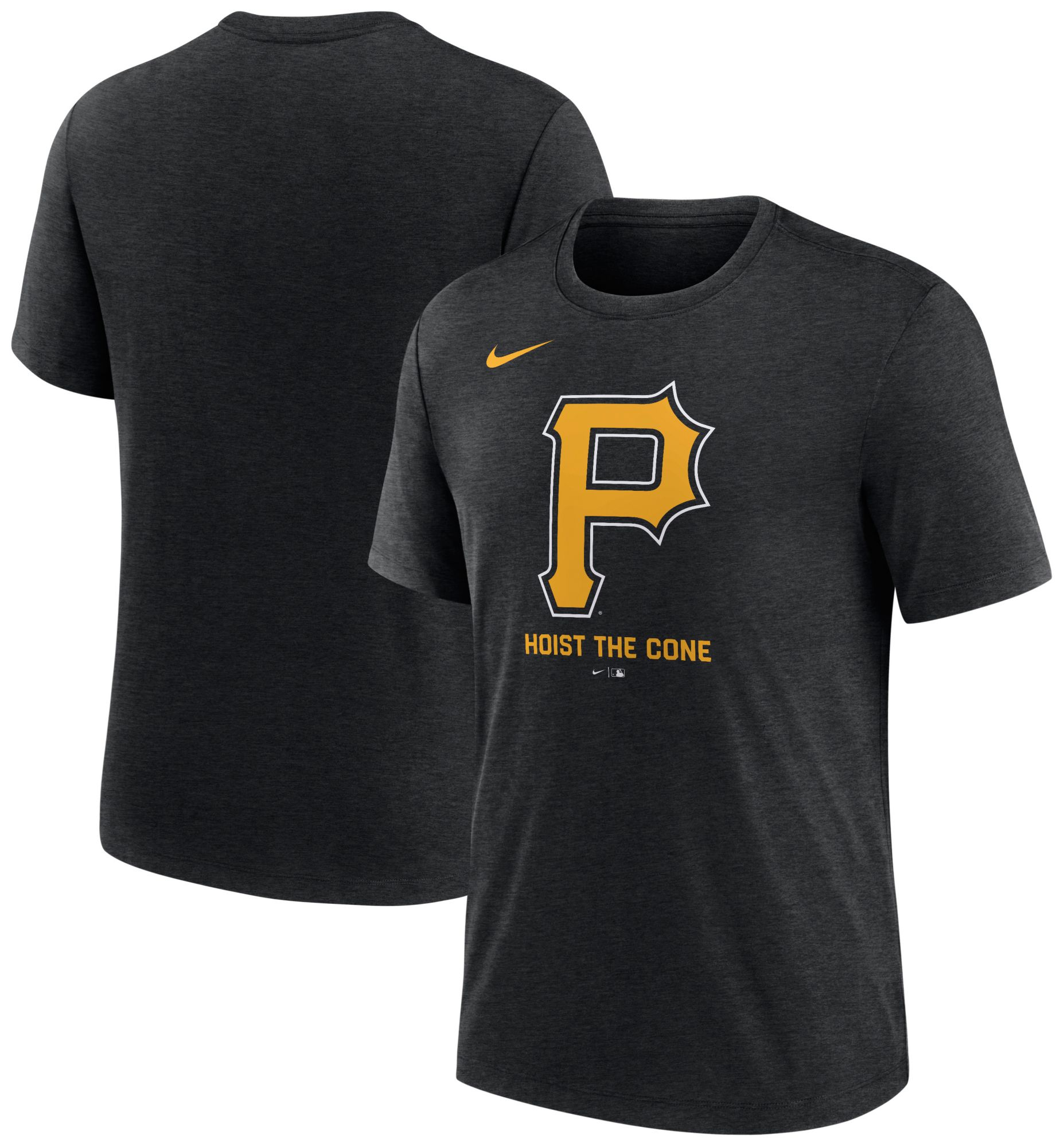 Nike Men's Pittsburgh Pirates Black Hoist The Cone T-Shirt product image