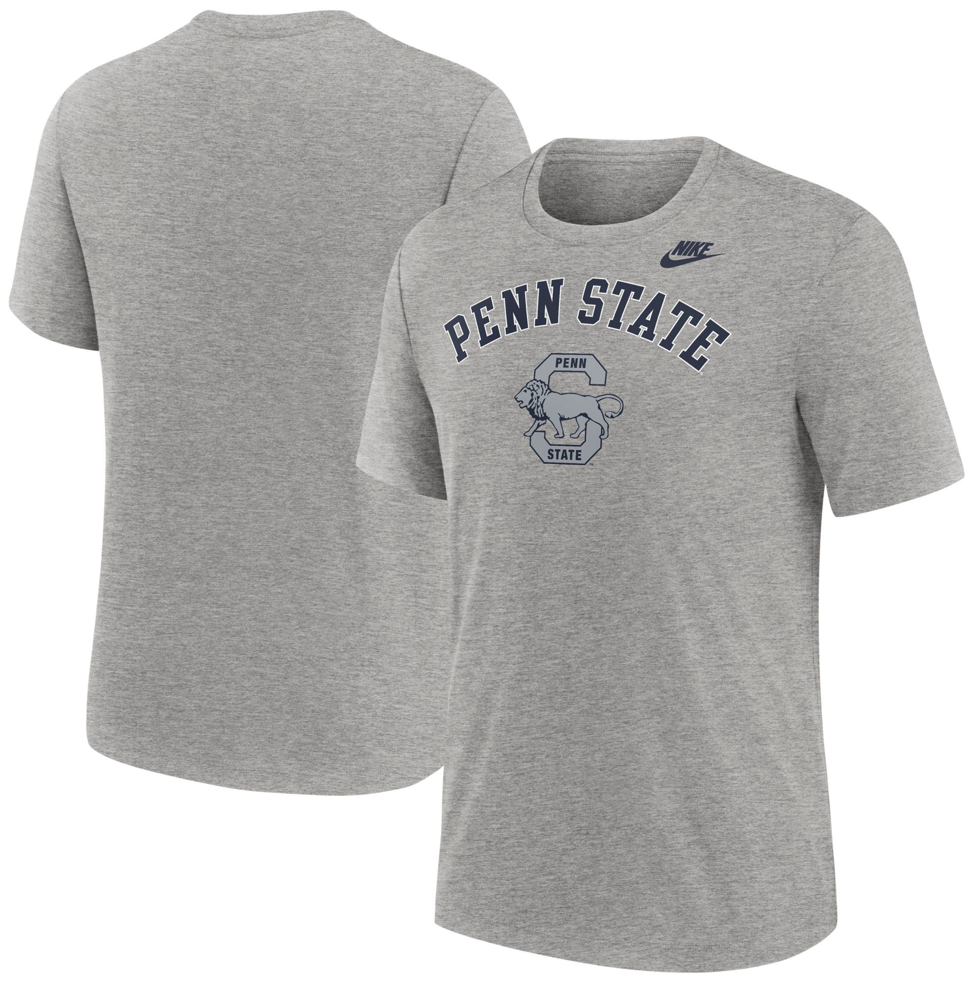 Nike Men's Penn State Nittany Lions Dark Grey Heather Legacy Arch T-Shirt product image