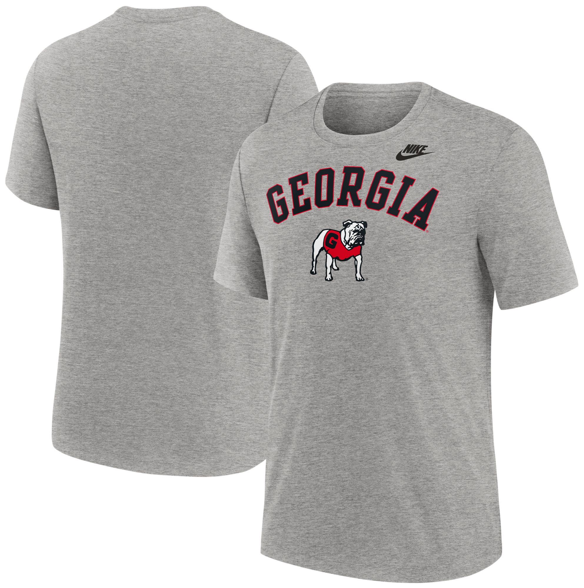 Nike Men's Georgia Bulldogs Dark Grey Heather Legacy Arch T-Shirt product image