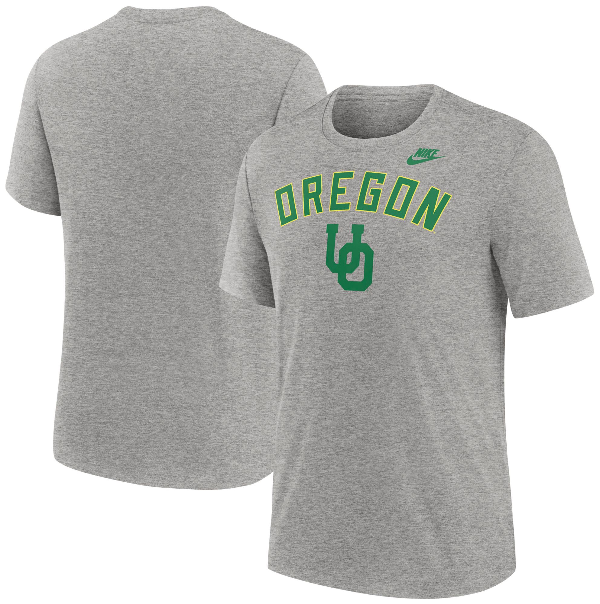Nike Men's Oregon Ducks Dark Grey Heather Legacy Arch T-Shirt product image