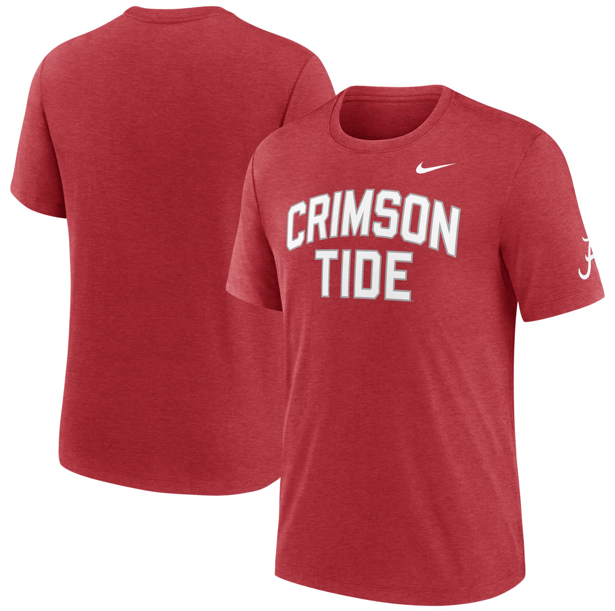 Nike Men's Alabama Crimson Tide Crimson Authentic Tri-Blend T-Shirt product image