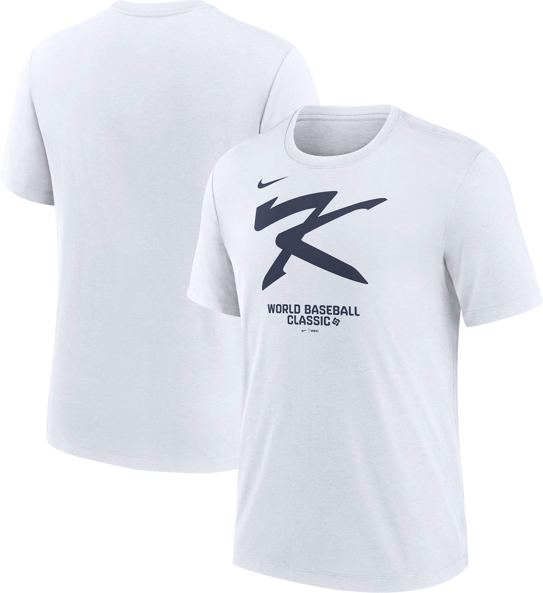Nike Men's World Baseball Classic 2026 South Korea Logo Tri-Blend T-Shirt product image