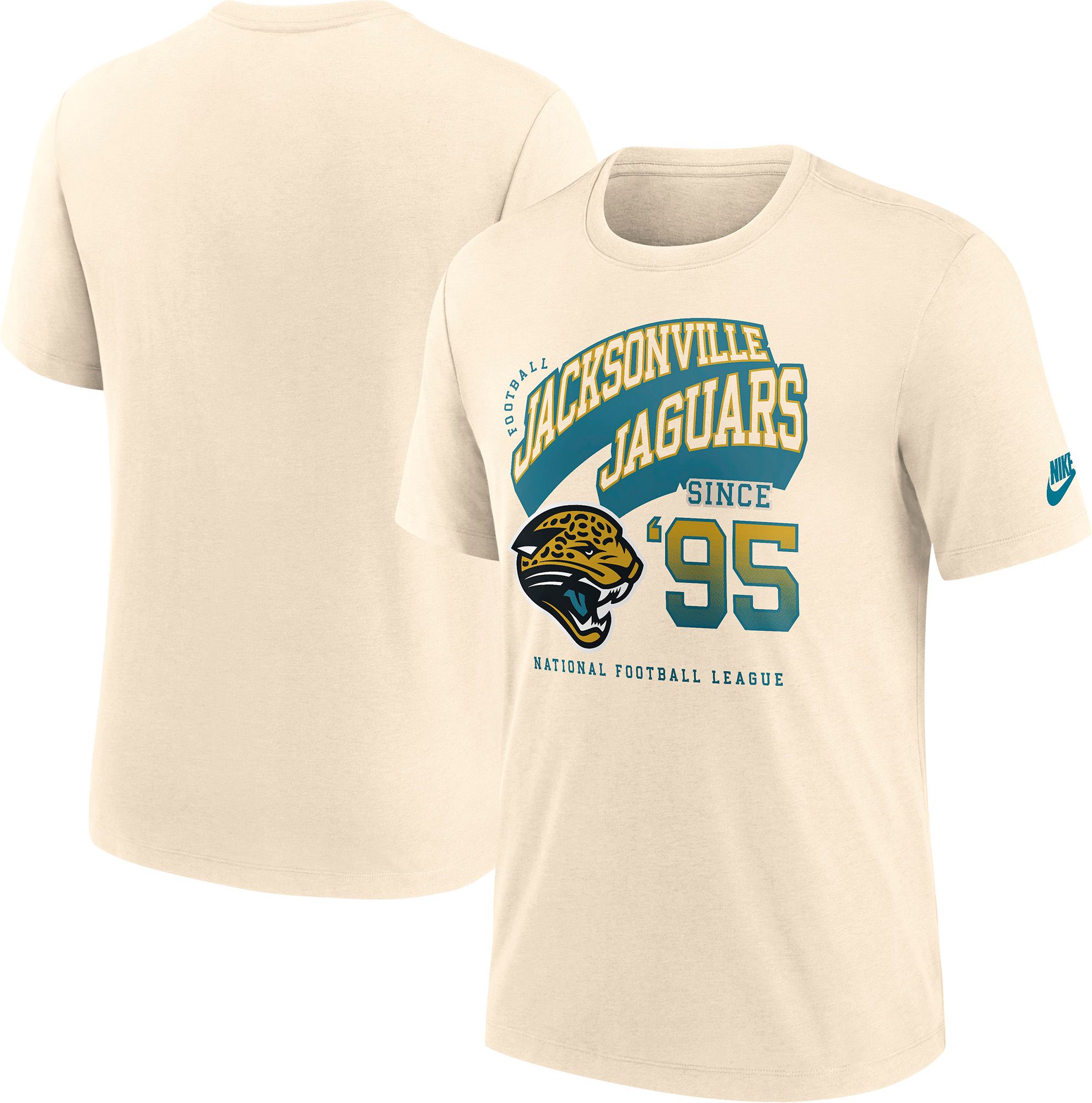 Nike Men's Jacksonville Jaguars Natural Since '95 Tri-Blend T-Shirt product image