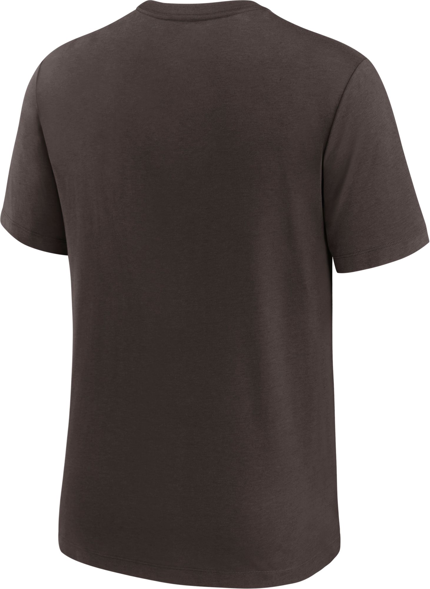 Nike Men's Cleveland Browns Rewind Logo Brown T-Shirt