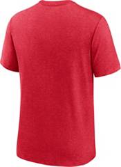 Nike Men's Tampa Bay Buccaneers Team Name Heather Red Tri-Blend T-Shirt product image
