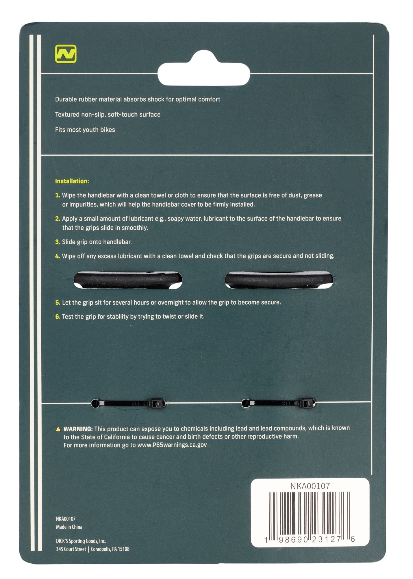 Nishiki Youth Bike Grips product image