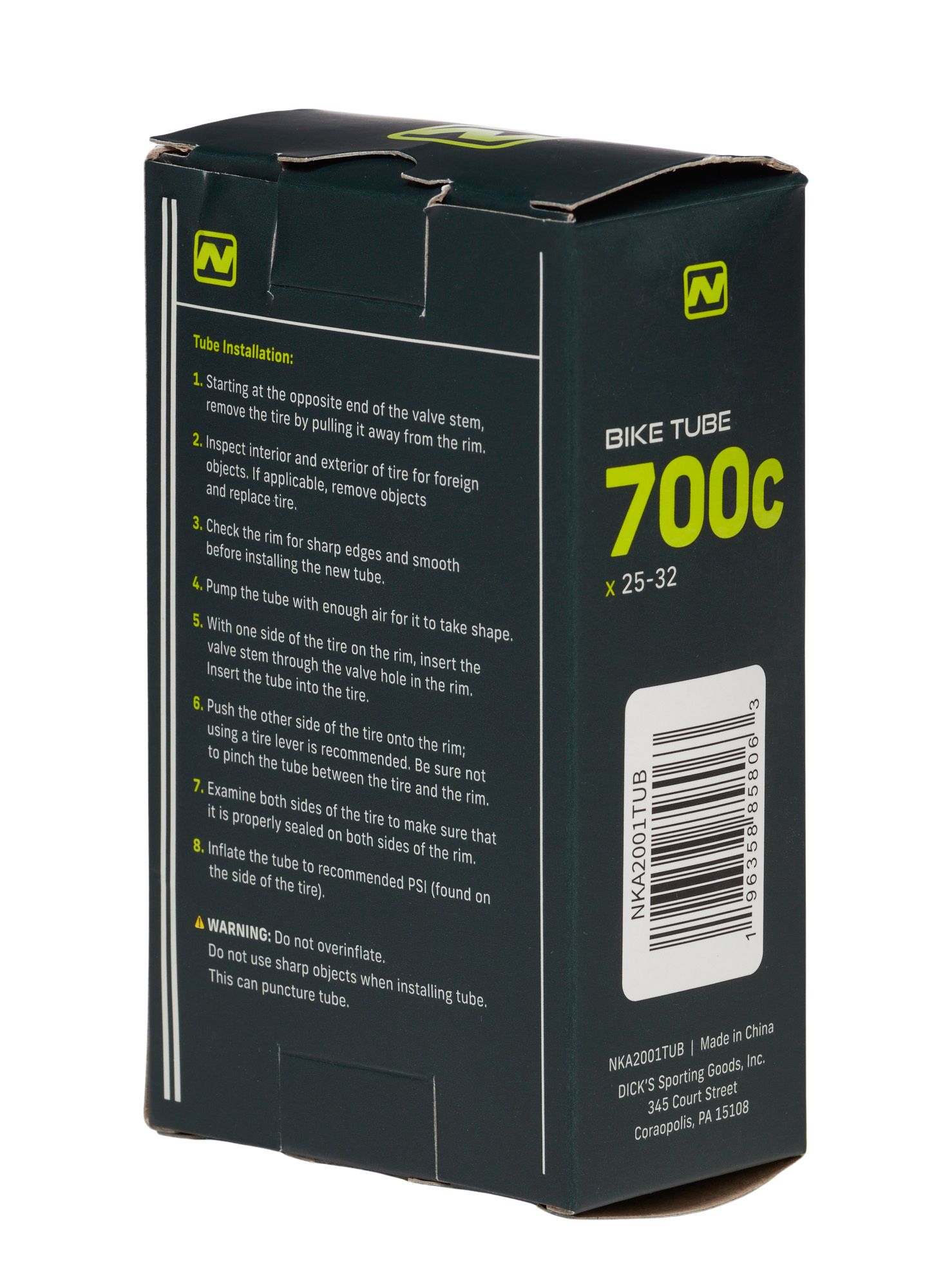 Nishiki Presta Valve 700c 25-32 Bike Tube product image