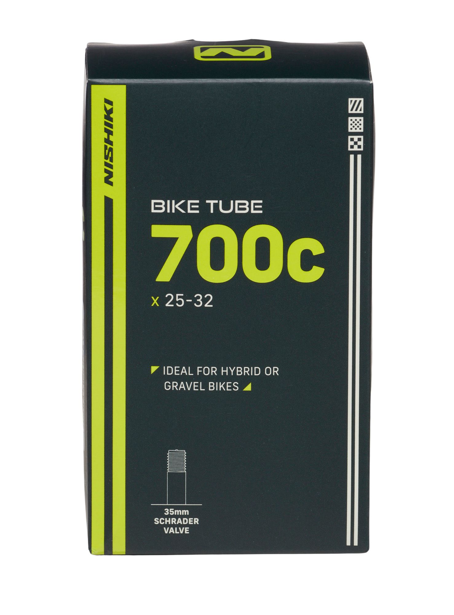Nishiki Schrader Valve 700c 25-32 Bike Tube product image