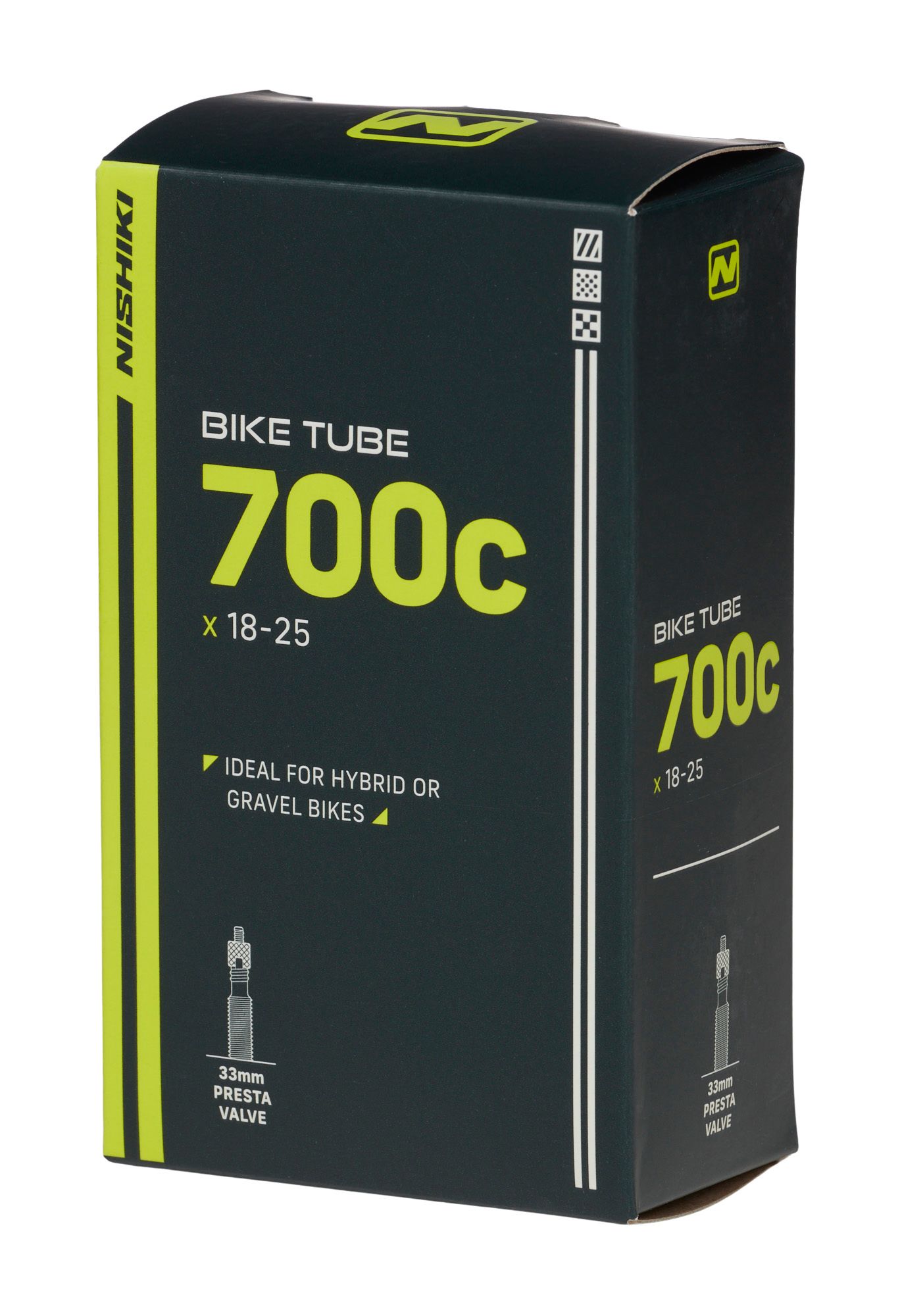 Nishiki Presta Valve 700c 18-25 Bike Tube product image