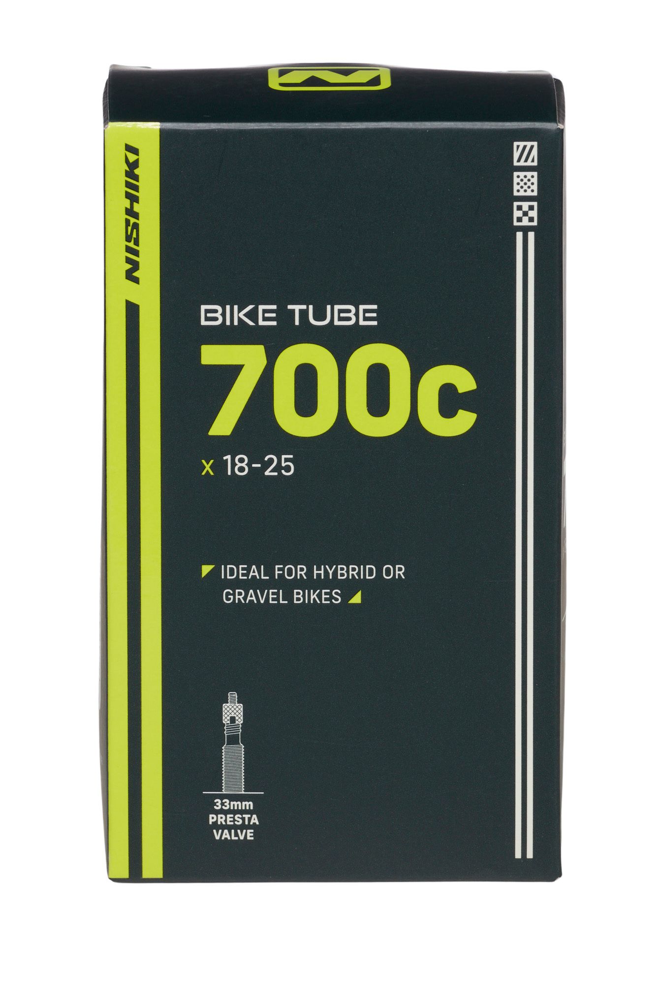 Nishiki Presta Valve 700c 18-25 Bike Tube product image