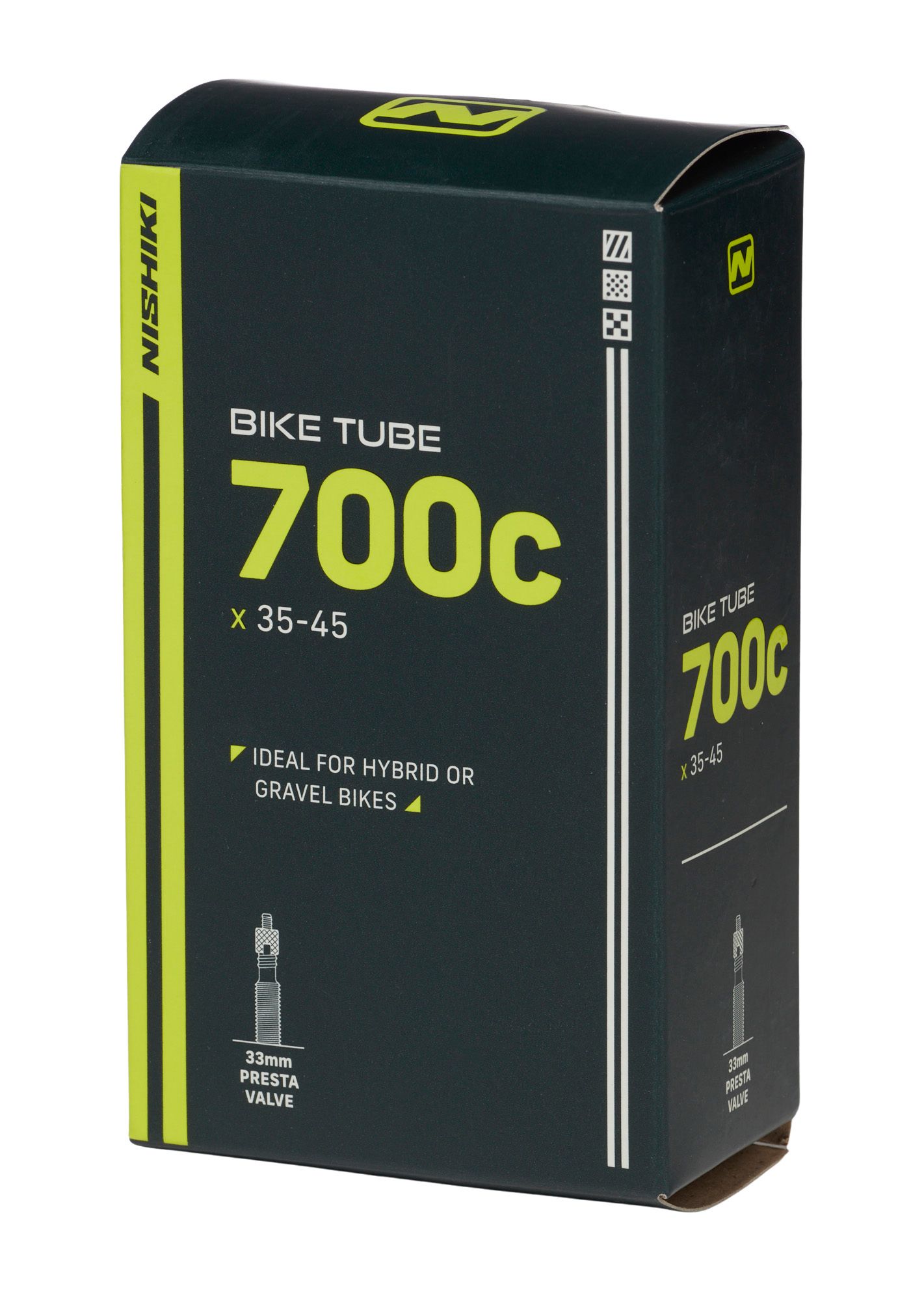 Nishiki Presta Valve 700c 35-45 Bike Tube product image