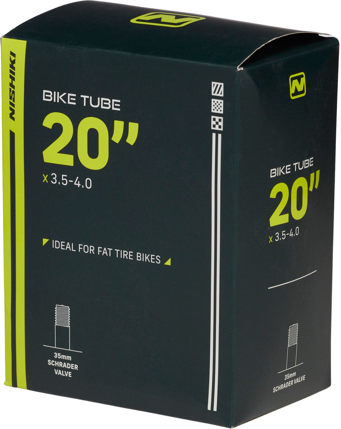 Nishiki Schrader Valve 20" X 3.5-4.0 Bike Tube product image