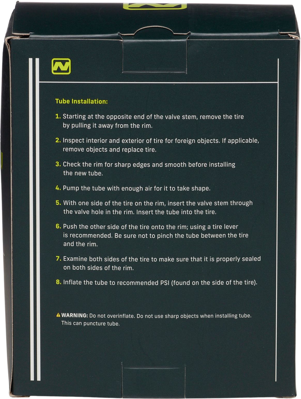 Nishiki Schrader Valve 20" X 3.5-4.0 Bike Tube product image