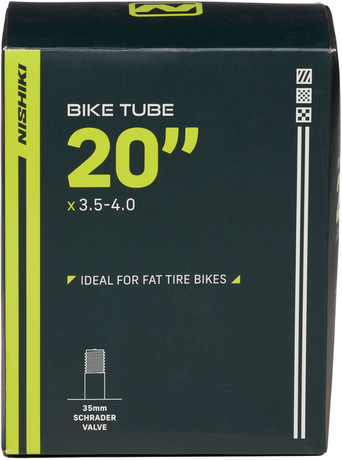 Nishiki Schrader Valve 20" X 3.5-4.0 Bike Tube product image