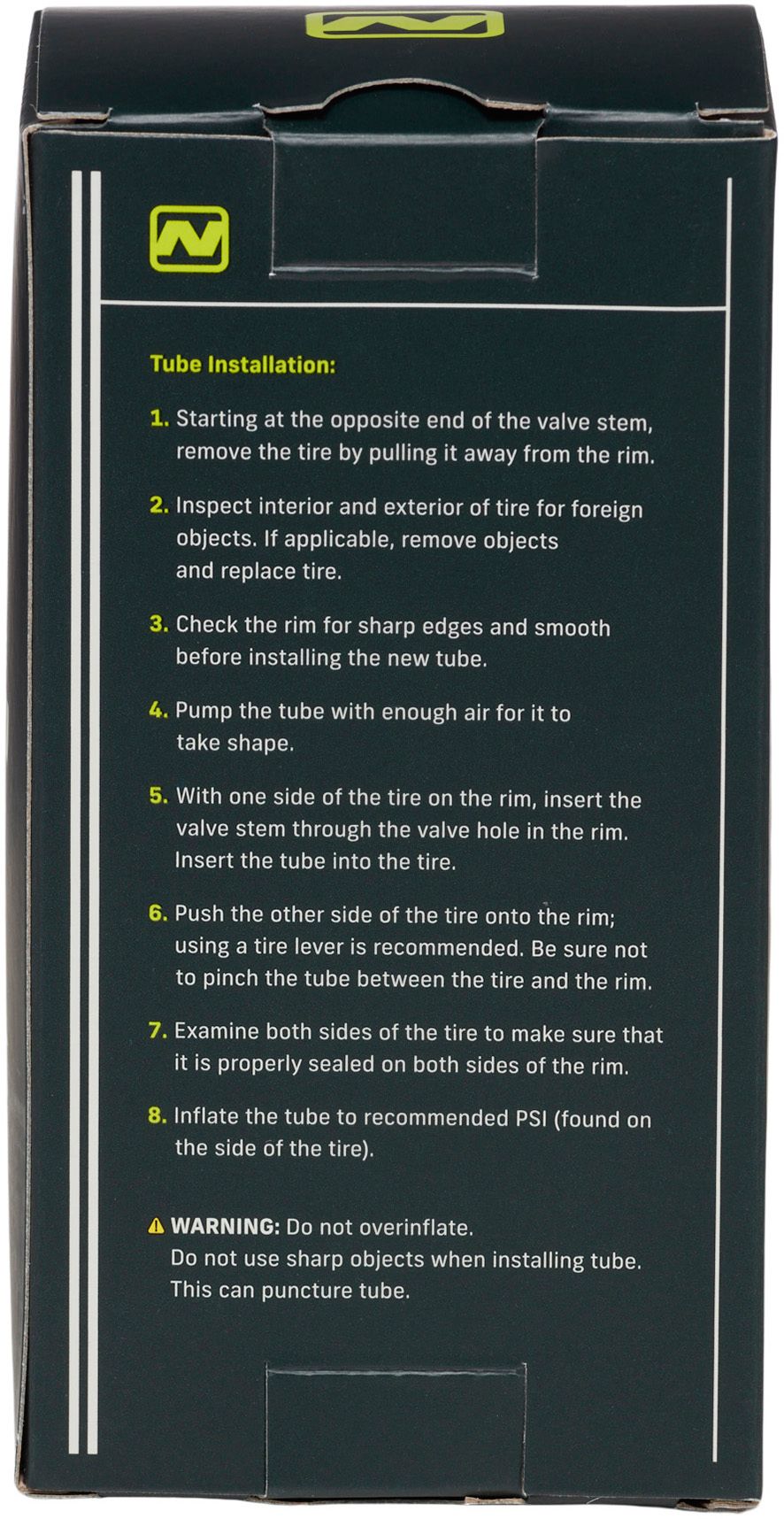 Nishiki Schrader Valve 24" X 2.125-2.4 Bike Tube product image