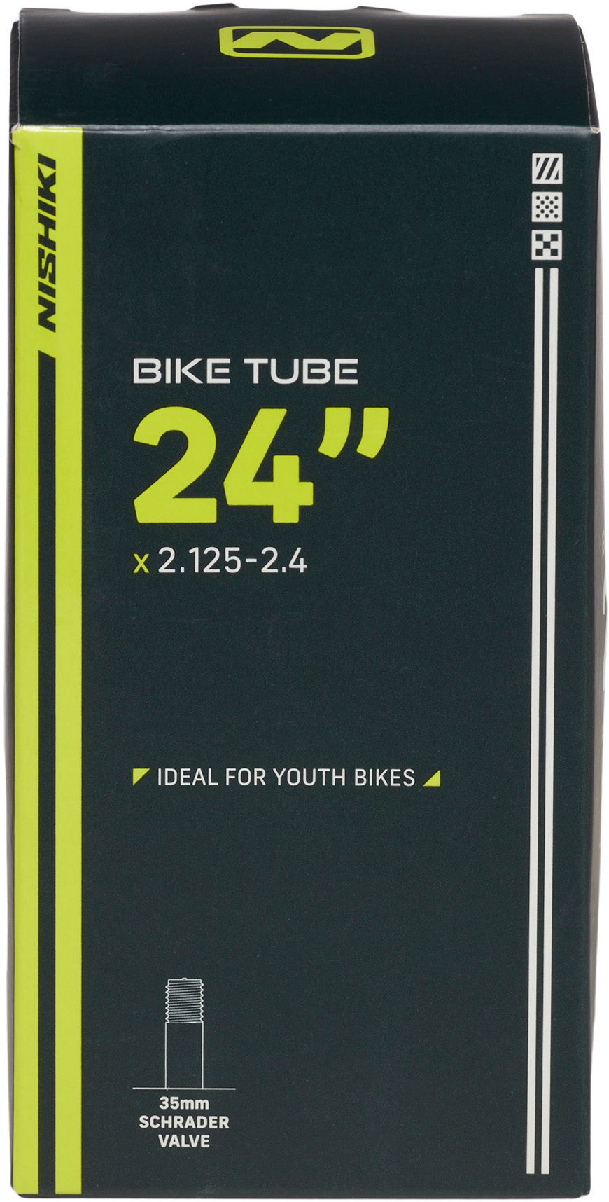 Nishiki Schrader Valve 24" X 2.125-2.4 Bike Tube product image