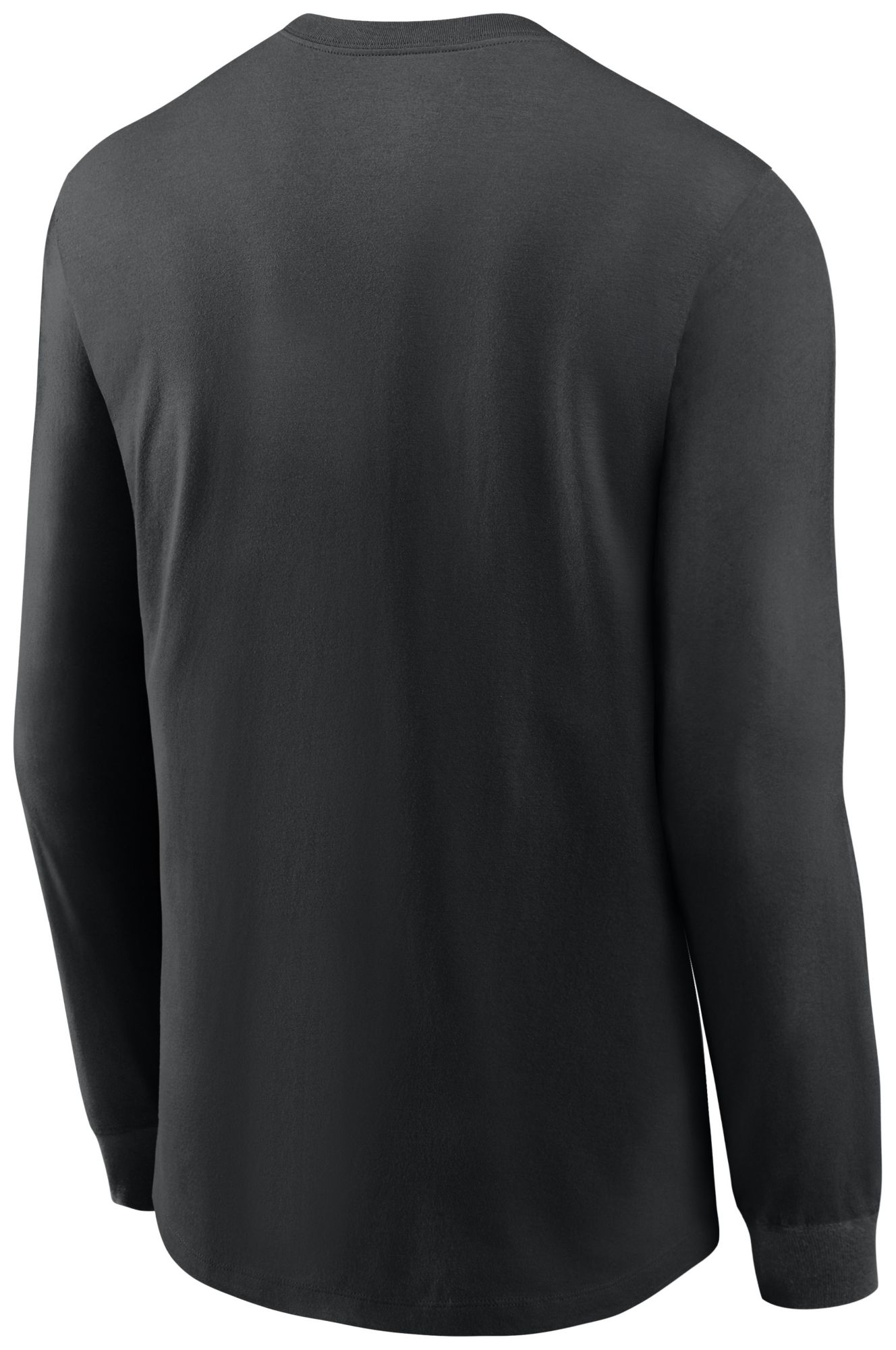 Nike Men's Iowa Hawkeyes Black Core Cotton Logo Long Sleeve T-Shirt product image