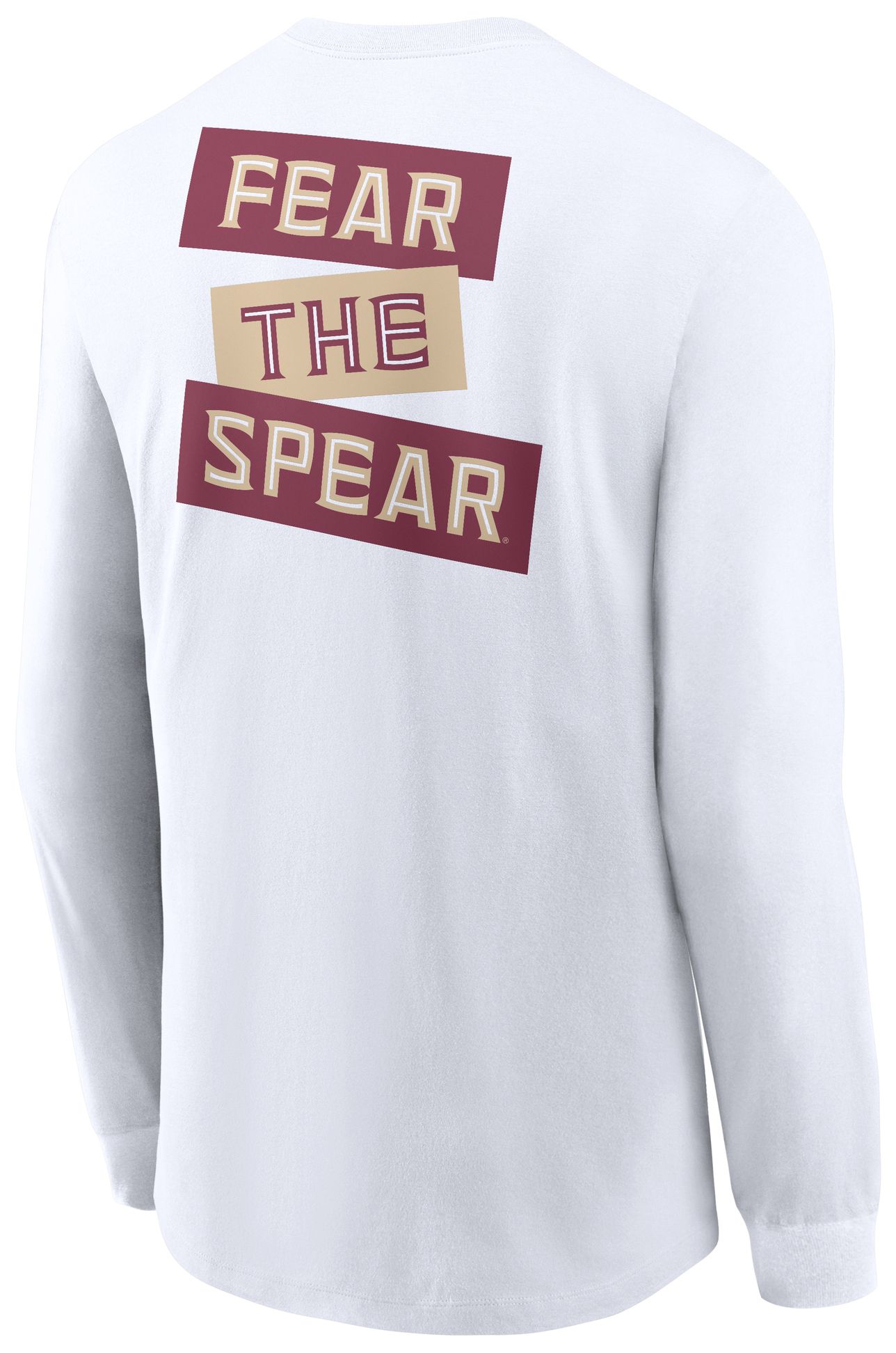 Nike Adult LSU Tigers 2Sided White Long Sleeve T-Shirt product image