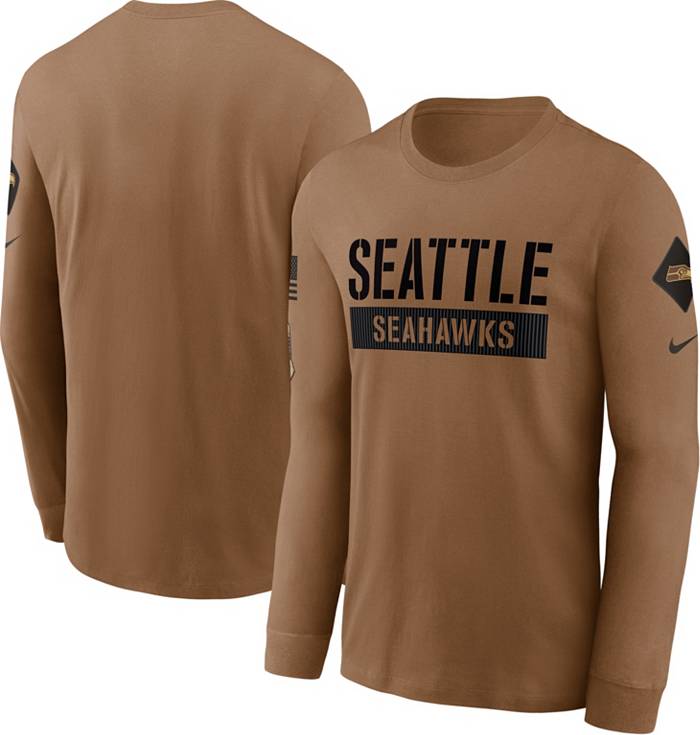 DK Metcalf Seattle Seahawks Nike 2023 Salute To Service Limited Jersey -  Brown