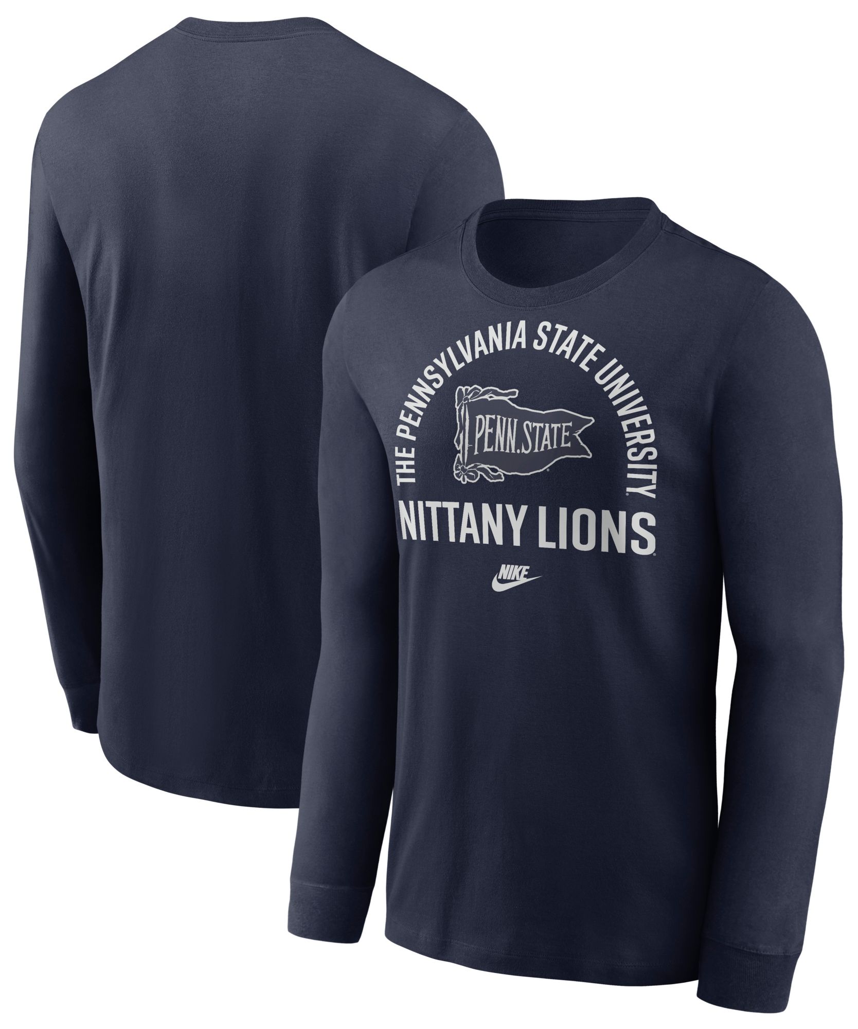 Nike Men's Penn State Nittany Lions College Navy Legacy Arch Long Sleeve T-Shirt product image