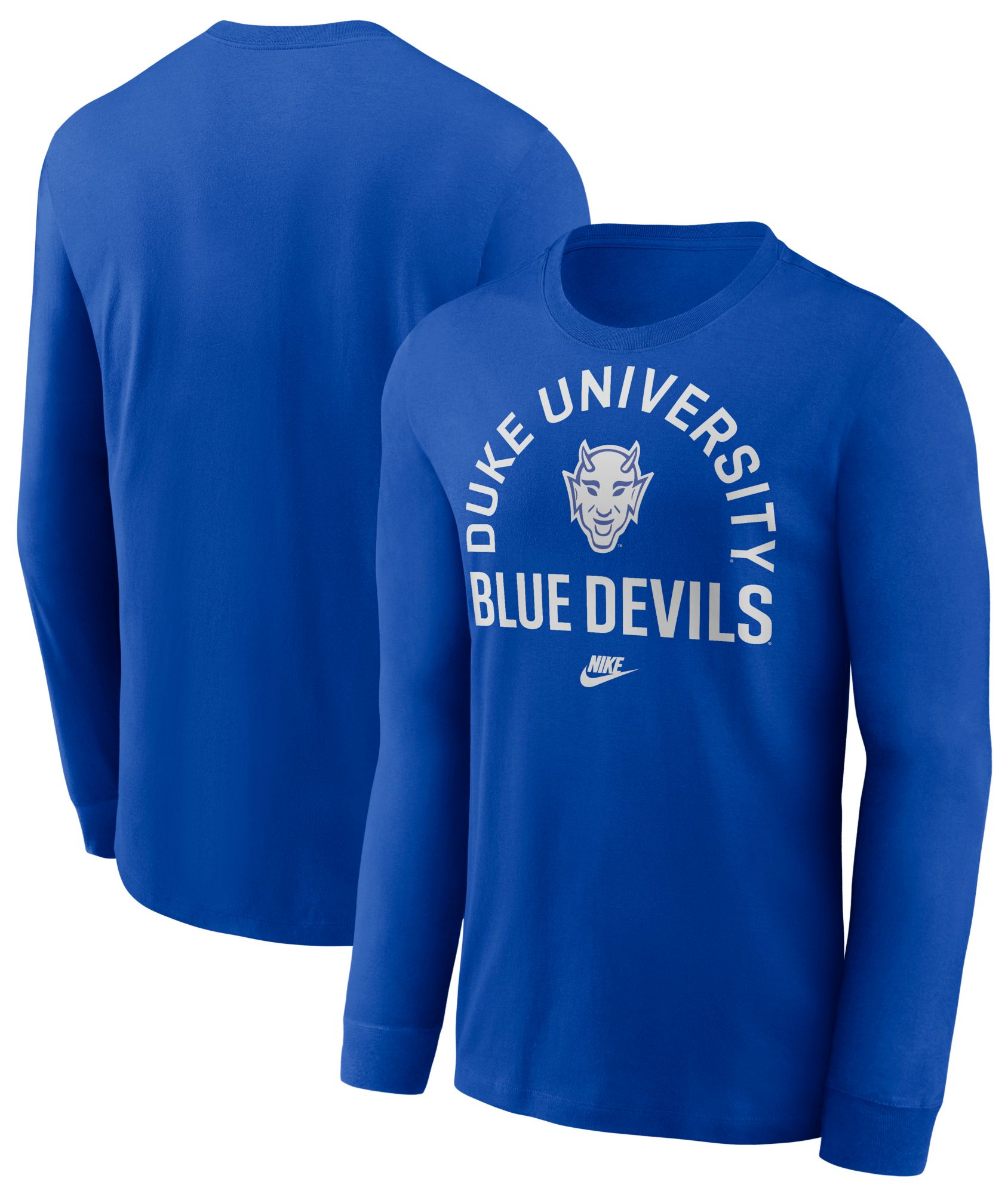 Nike Men's Duke Blue Devils Game Royal Legacy Arch Long Sleeve T-Shirt product image